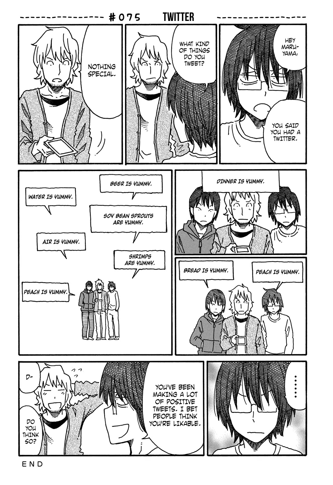 Hatarakanai Futari (The Jobless Siblings) Chapter 75 page 1 - Chapter 75: Twitter