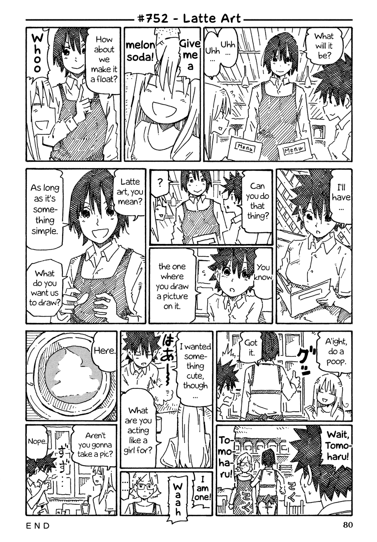 Hatarakanai Futari (The Jobless Siblings) Chapter 752 page 1 - Chapter 752: Latte Art