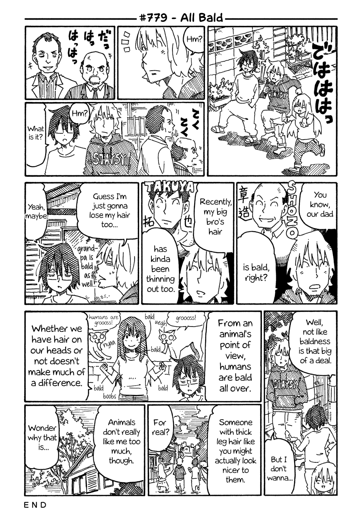 Hatarakanai Futari (The Jobless Siblings) Chapter 779 page 1 - Chapter 779: All Bald