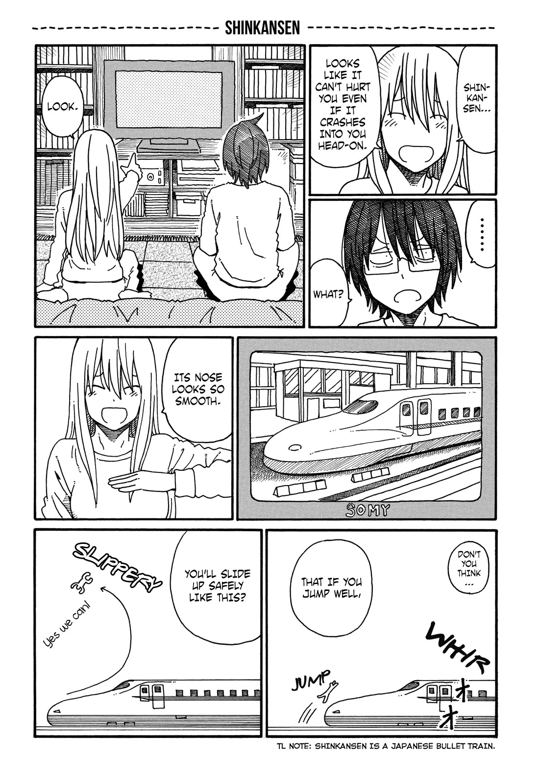 Hatarakanai Futari (The Jobless Siblings) Chapter 79.6 page 1 - Chapter 79.6: Shinkansen