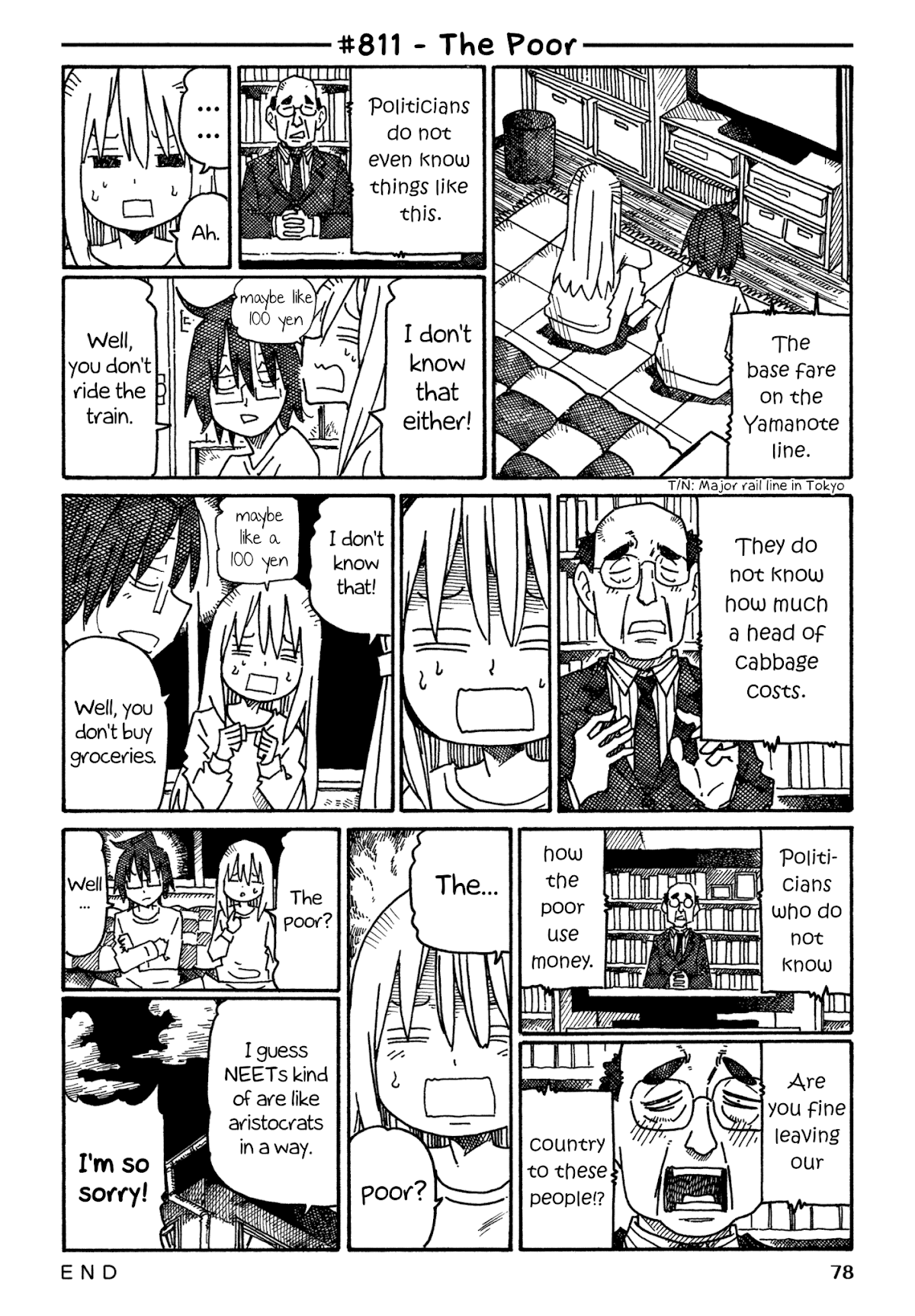 Hatarakanai Futari (The Jobless Siblings) Chapter 811 page 1 - Chapter 811: The Poor