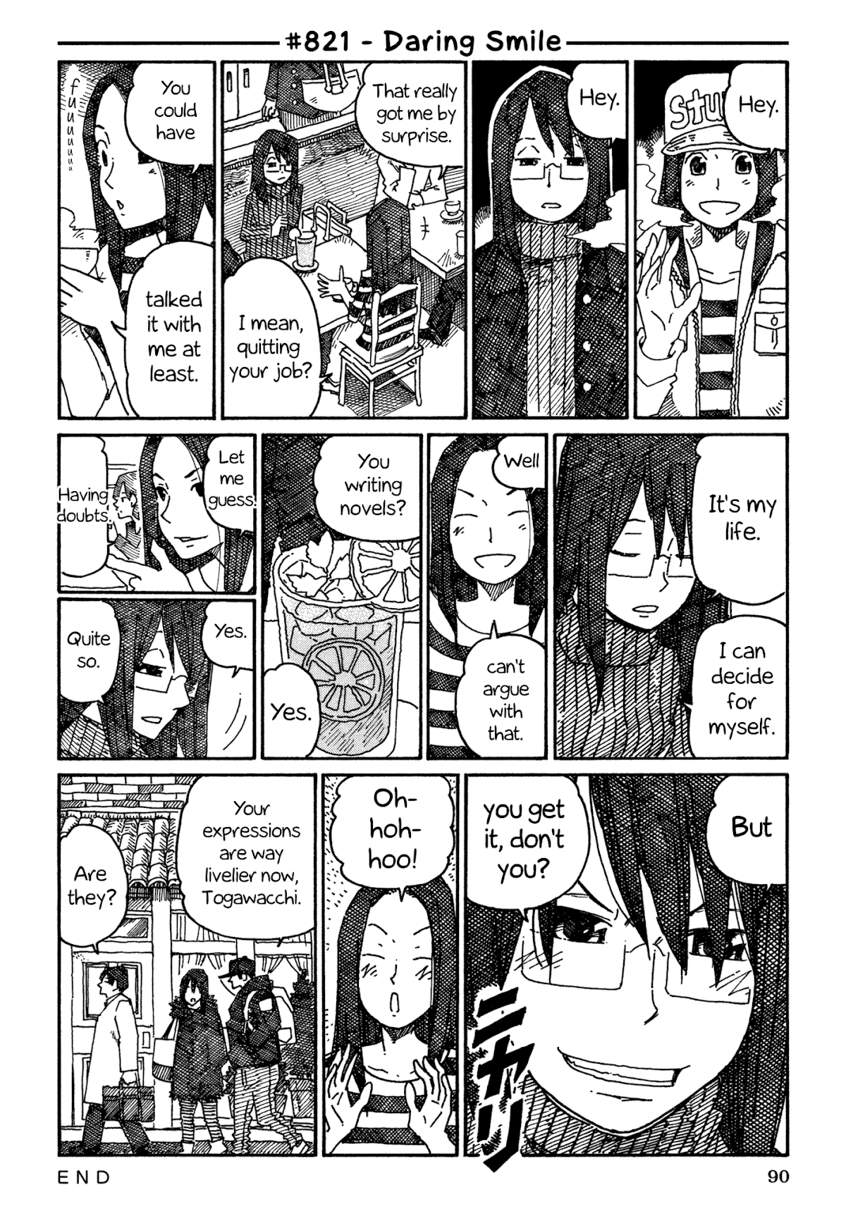 Hatarakanai Futari (The Jobless Siblings) Chapter 821 page 1 - Chapter 821: Daring Smile