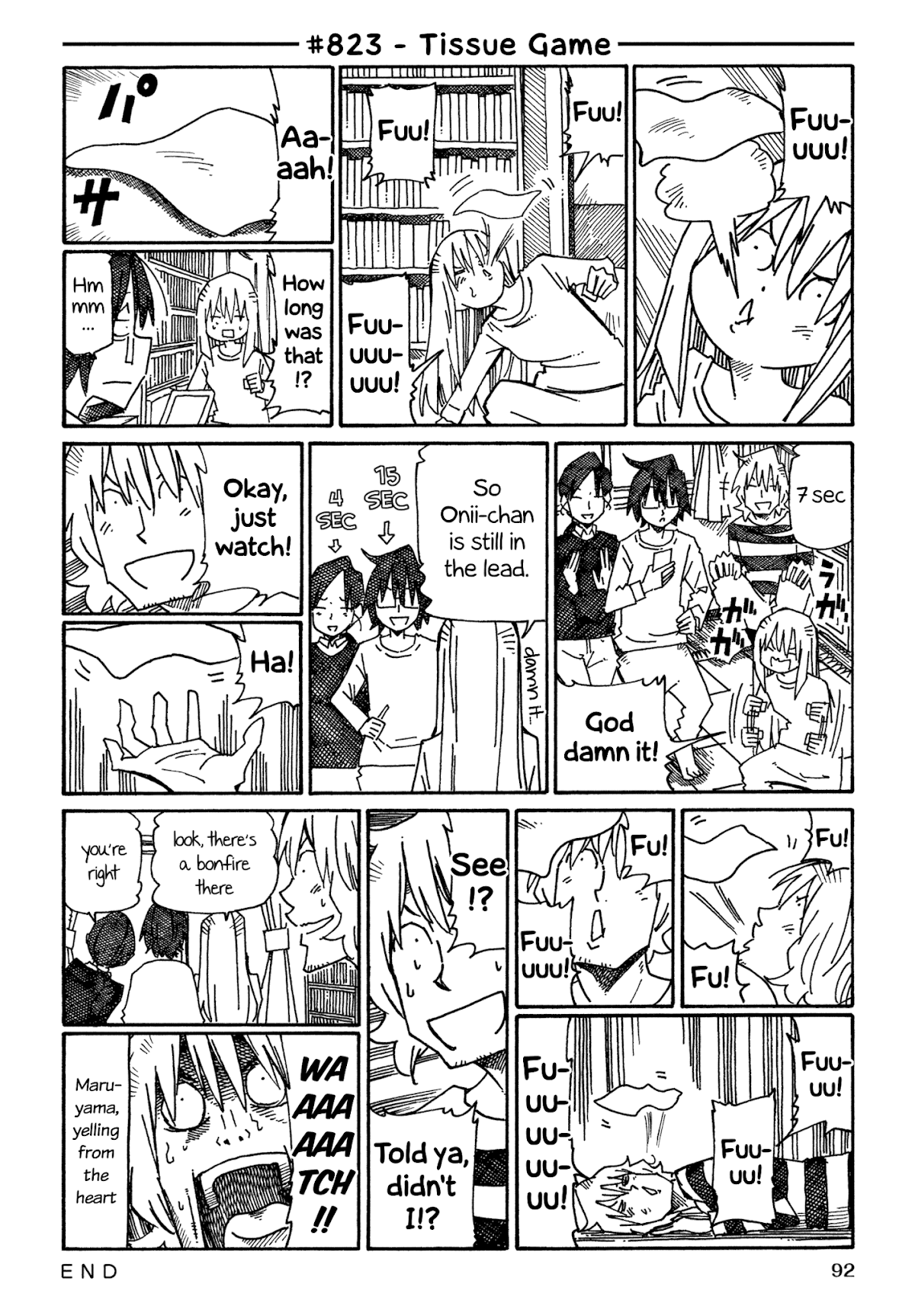 Hatarakanai Futari (The Jobless Siblings) Chapter 823 page 1 - Chapter 823: Tissue Game