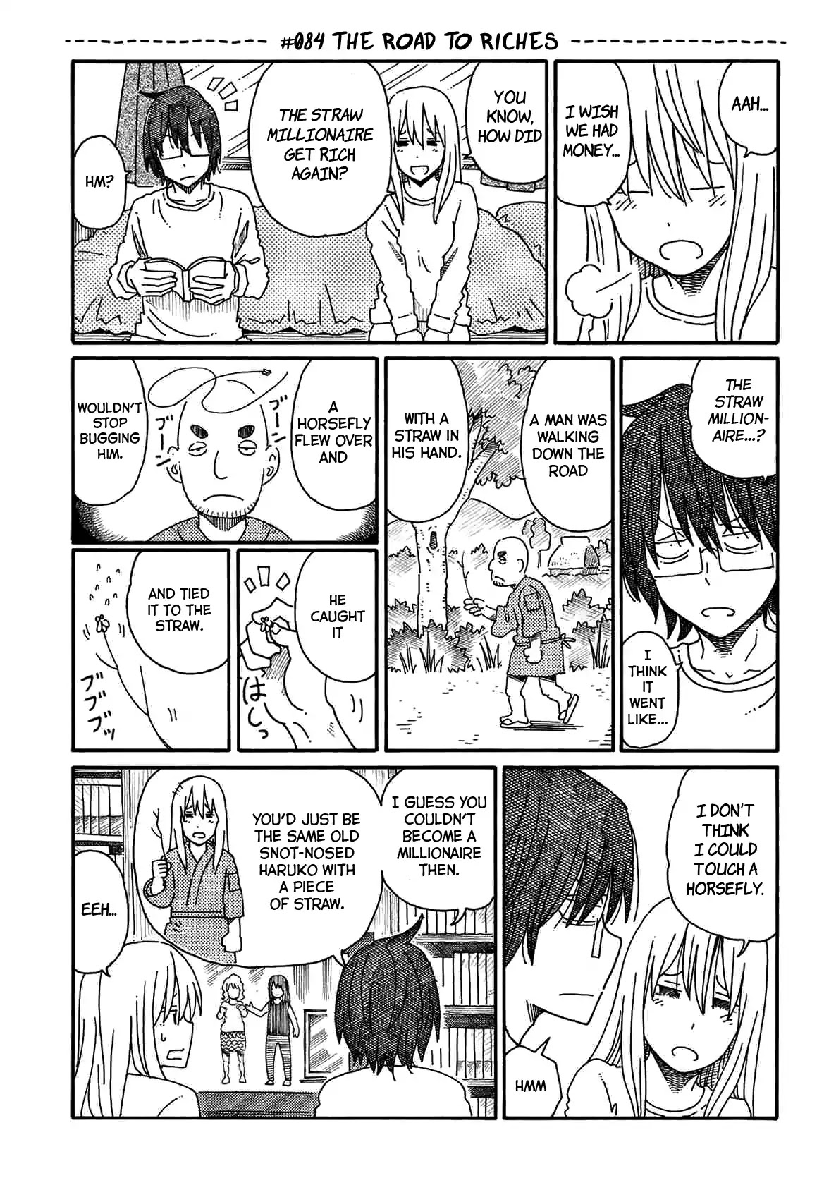 Hatarakanai Futari (The Jobless Siblings) Chapter 84 page 1 - Chapter 84: The Road to Riches