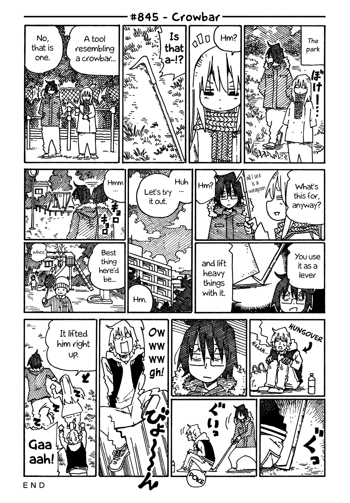 Hatarakanai Futari (The Jobless Siblings) Chapter 845 page 1 - Chapter 845: Crowbar
