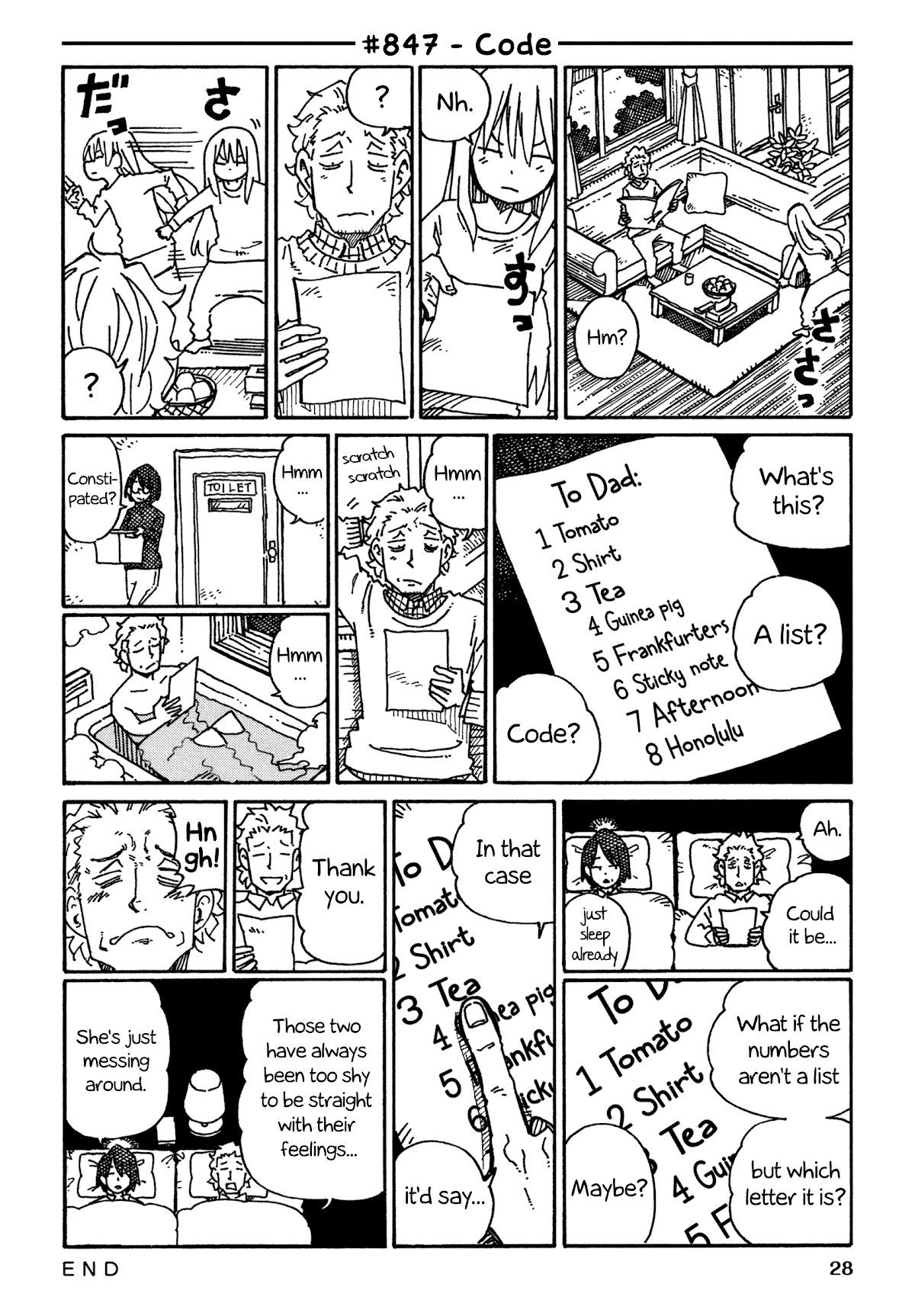 Hatarakanai Futari (The Jobless Siblings) Chapter 847 page 1 - Chapter 847: Code