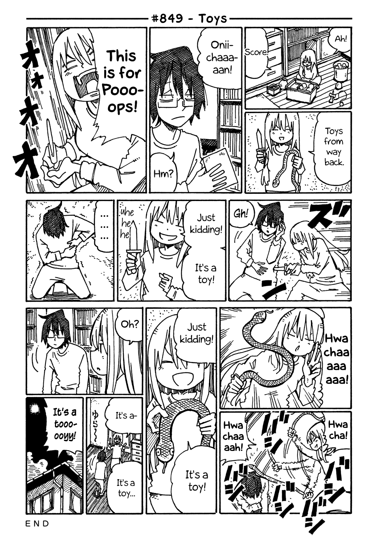 Hatarakanai Futari (The Jobless Siblings) Chapter 849 page 1 - Chapter 849: Toys