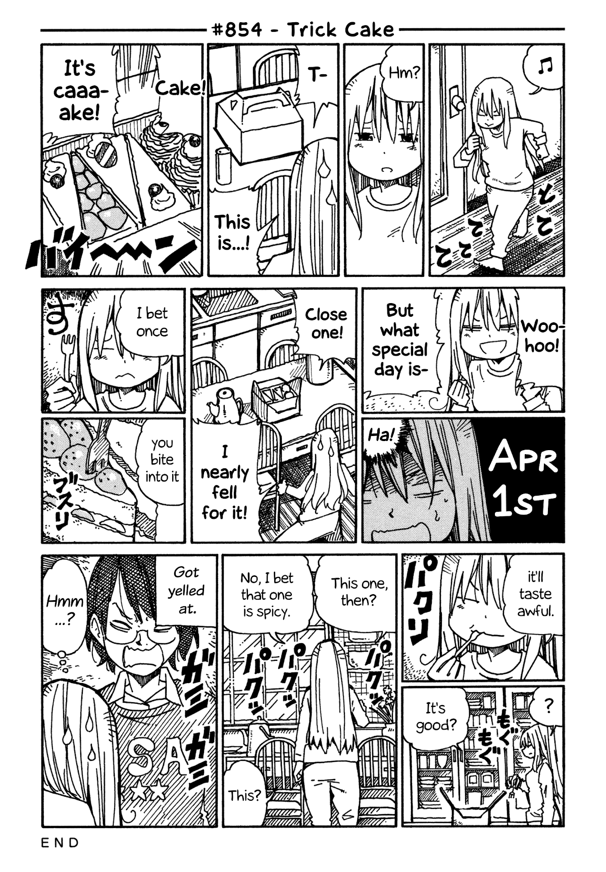 Hatarakanai Futari (The Jobless Siblings) Chapter 854 page 1 - Chapter 854: Trick Cake