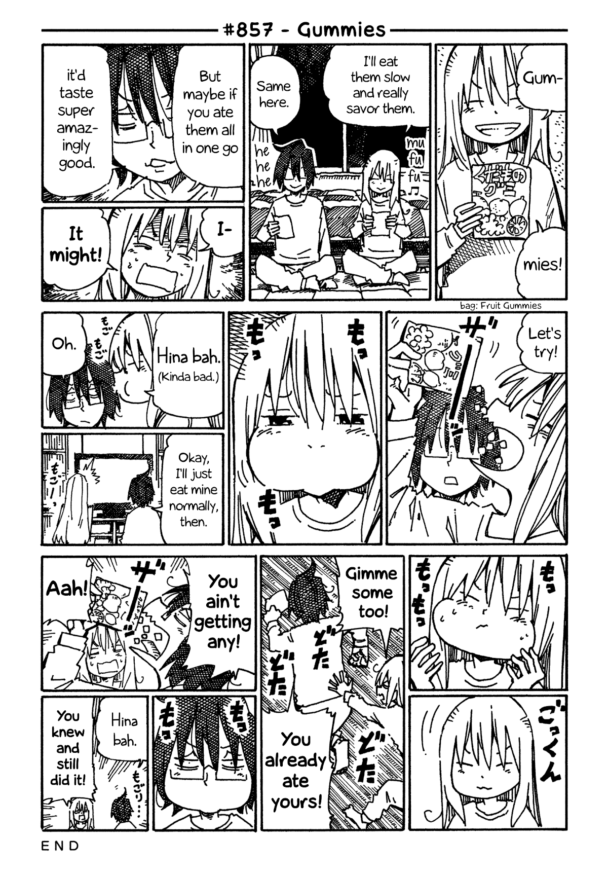 Hatarakanai Futari (The Jobless Siblings) Chapter 857 page 1 - Chapter 857: Gummies