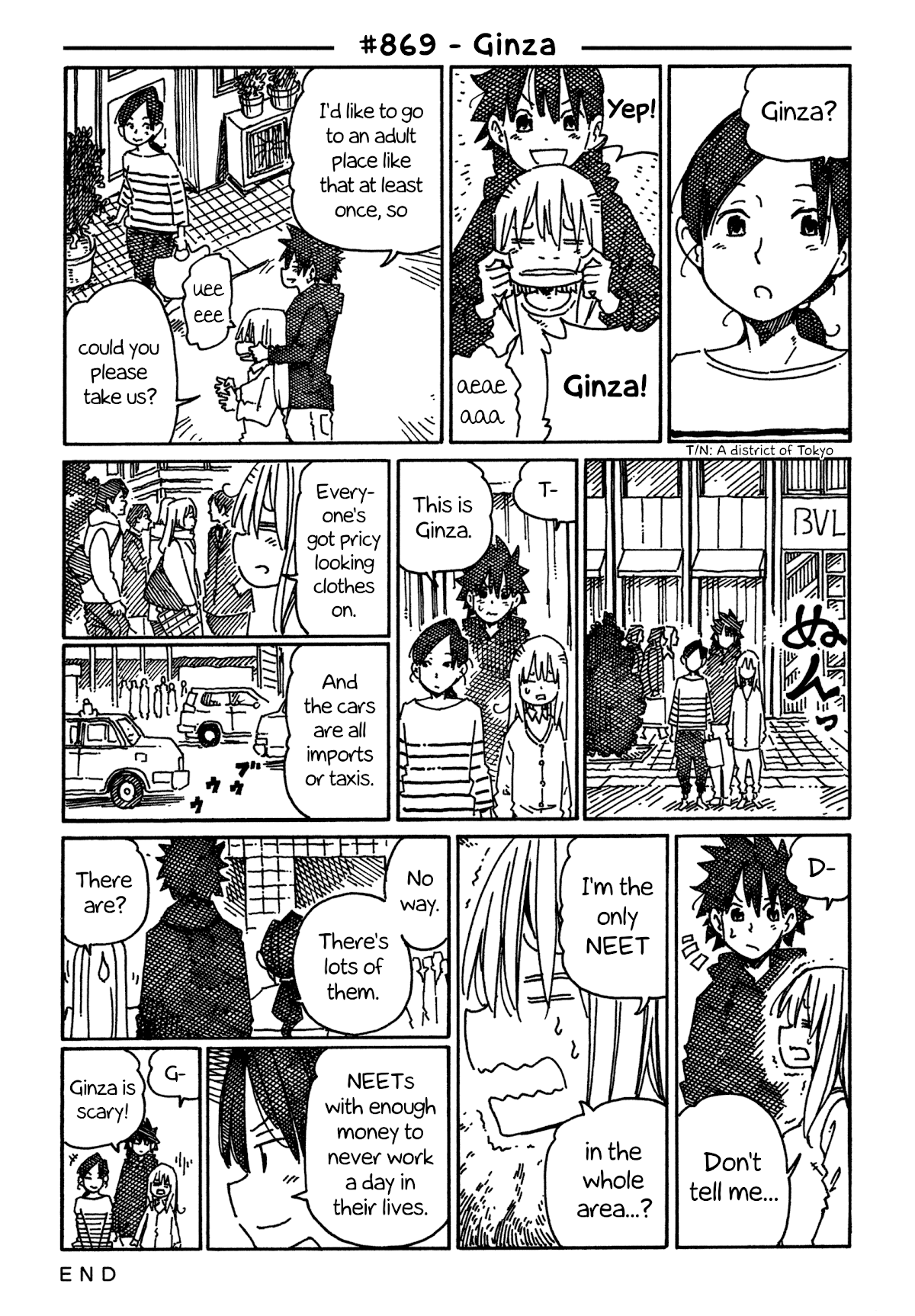 Hatarakanai Futari (The Jobless Siblings) Chapter 869 page 1 - Chapter 869: Ginza
