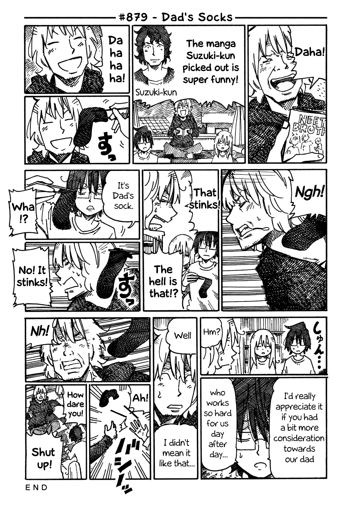 Hatarakanai Futari (The Jobless Siblings) Chapter 879 page 1 - Chapter 879: Dad's Socks