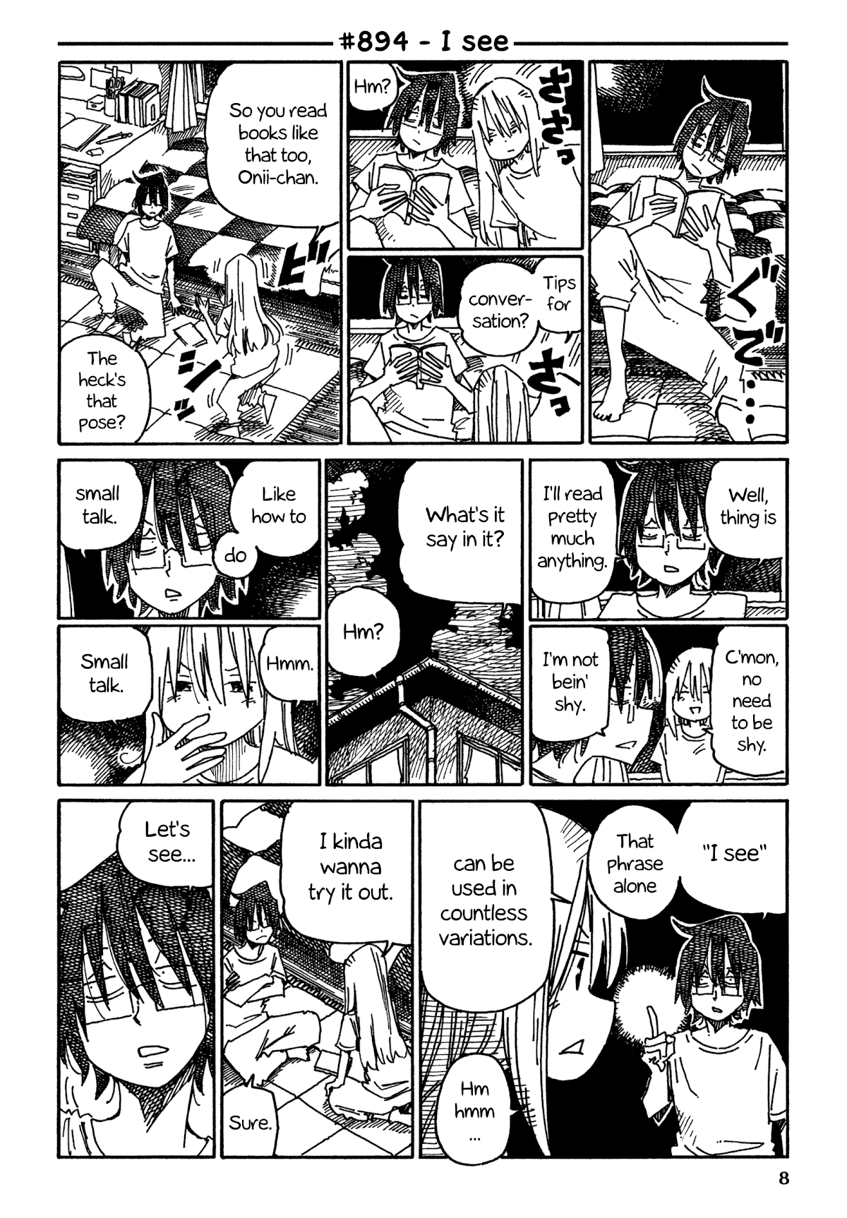 Hatarakanai Futari (The Jobless Siblings) Chapter 894 page 1 - Chapter 894: I see