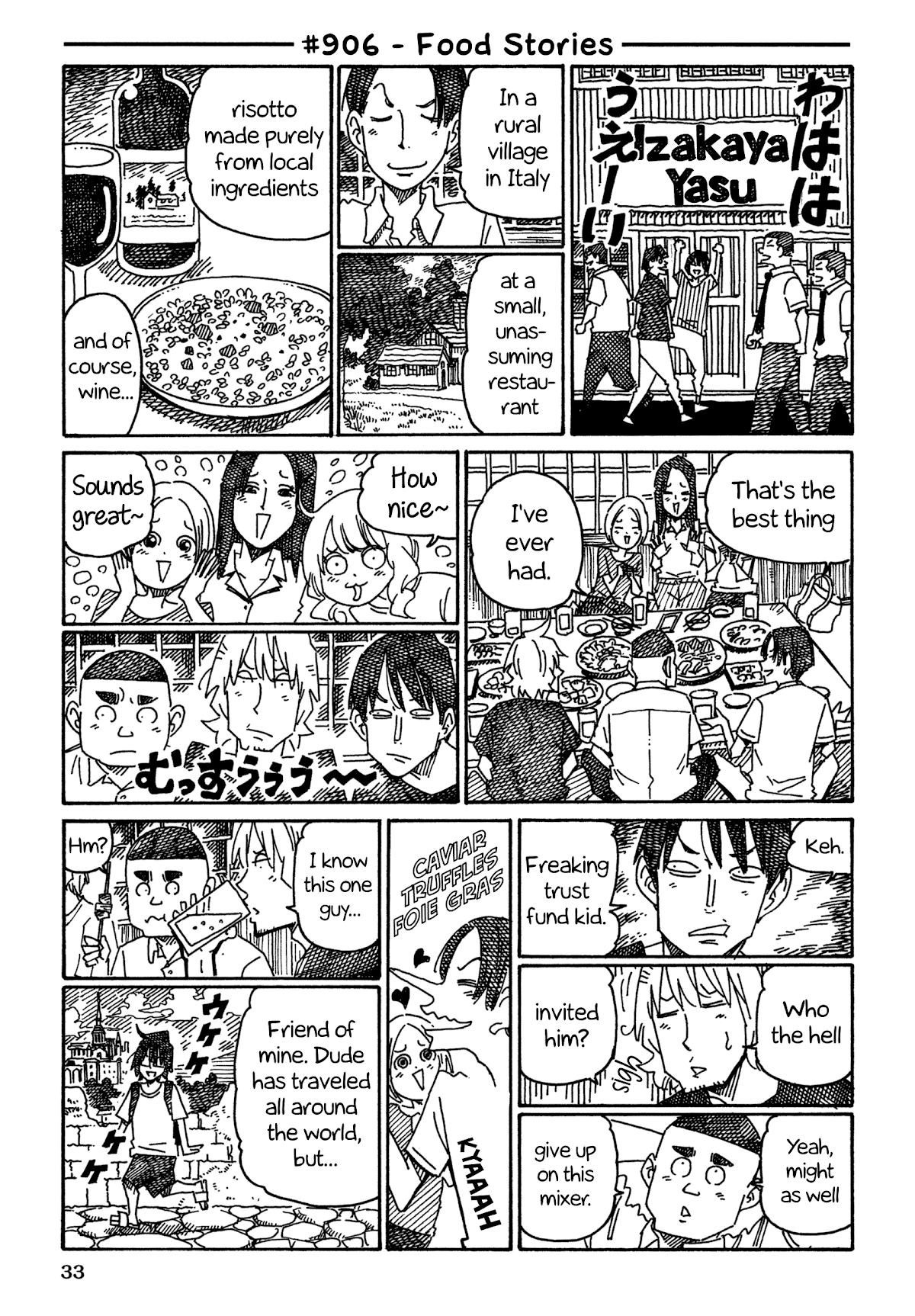 Hatarakanai Futari (The Jobless Siblings) Chapter 906 page 1 - Chapter 906: Food Stories