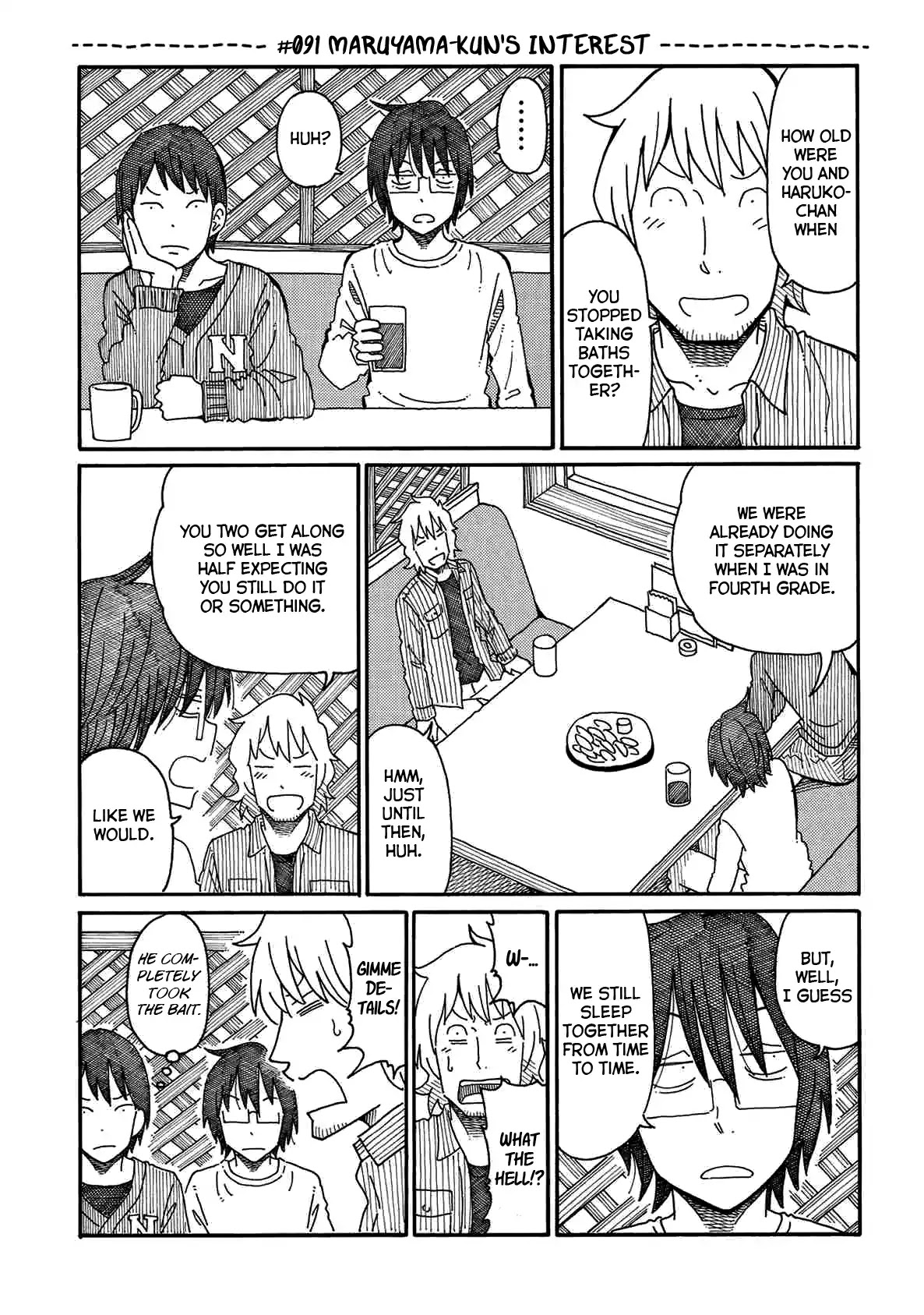 Hatarakanai Futari (The Jobless Siblings) Chapter 91 page 1 - Chapter 91: Maruyama-kun's Interest