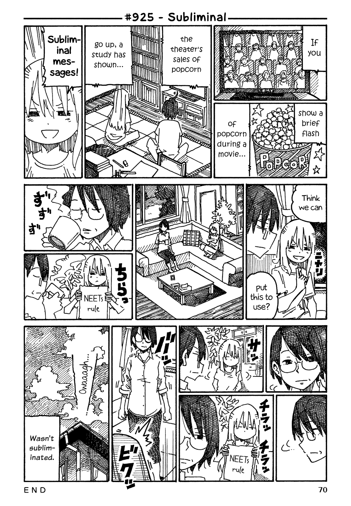 Hatarakanai Futari (The Jobless Siblings) Chapter 925 page 1 - Chapter 925: Subliminal