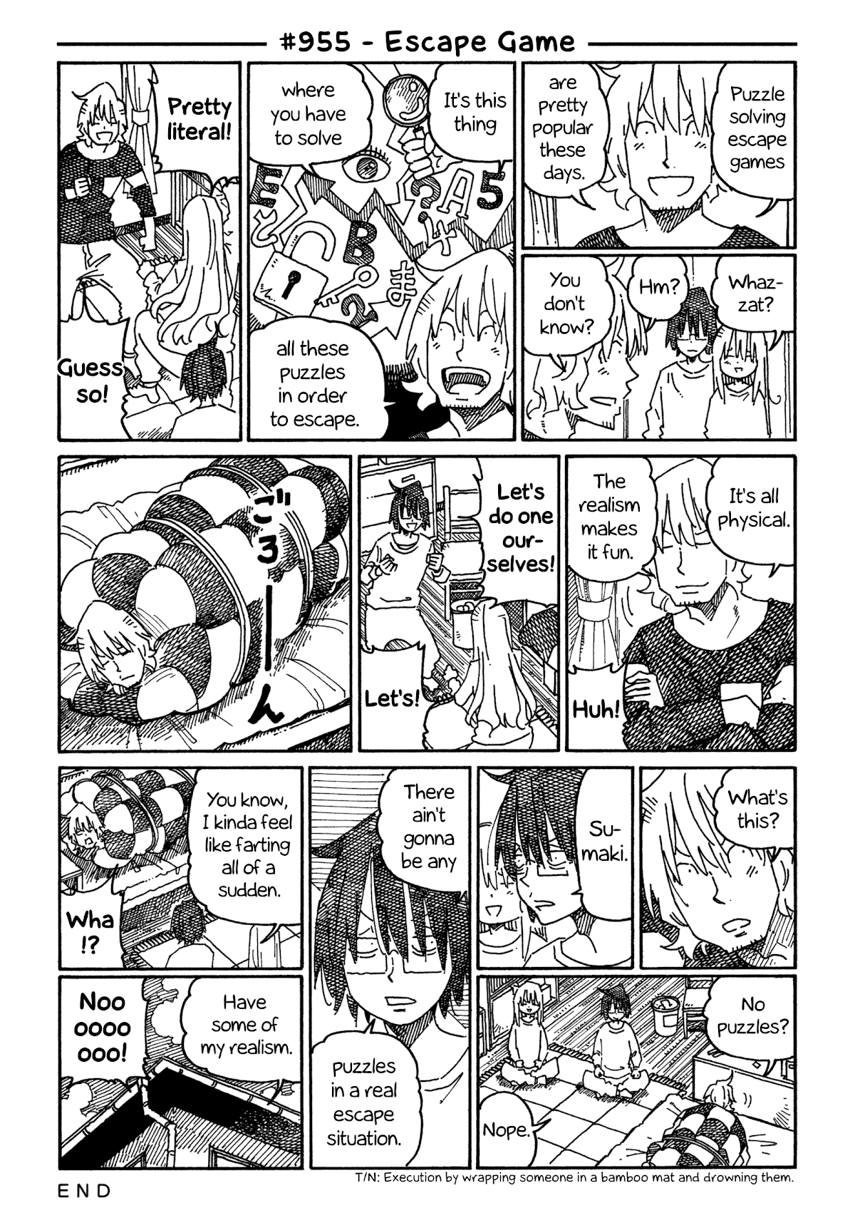 Hatarakanai Futari (The Jobless Siblings) Chapter 955 page 1 - Chapter 955: Escape Game
