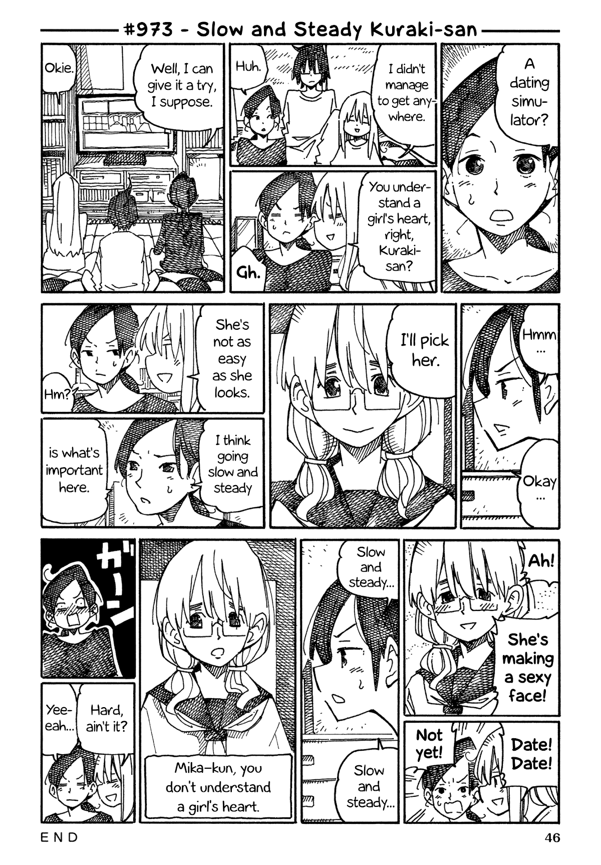 Hatarakanai Futari (The Jobless Siblings) Chapter 973 page 1 - Chapter 973: Slow and Steady Kuraki-san