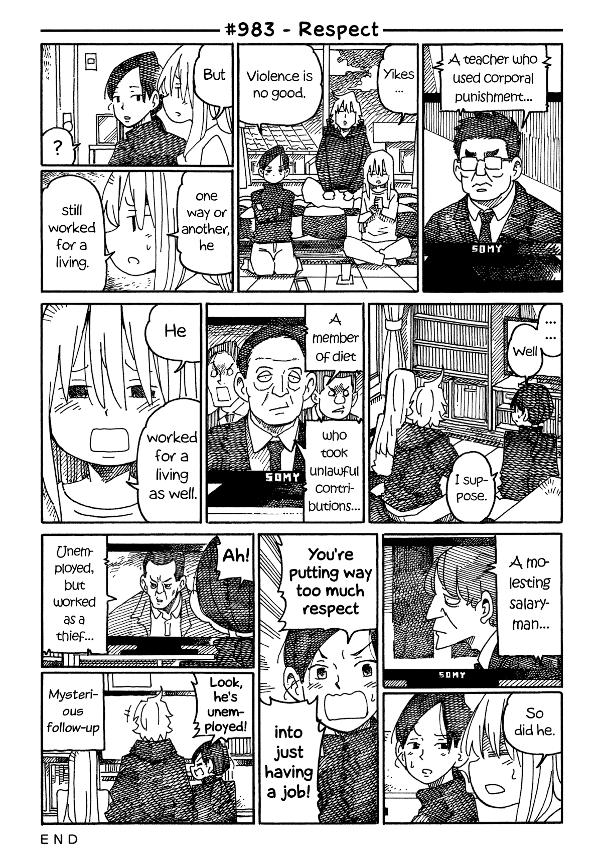 Hatarakanai Futari (The Jobless Siblings) Chapter 983 page 1 - Chapter 983: Respect