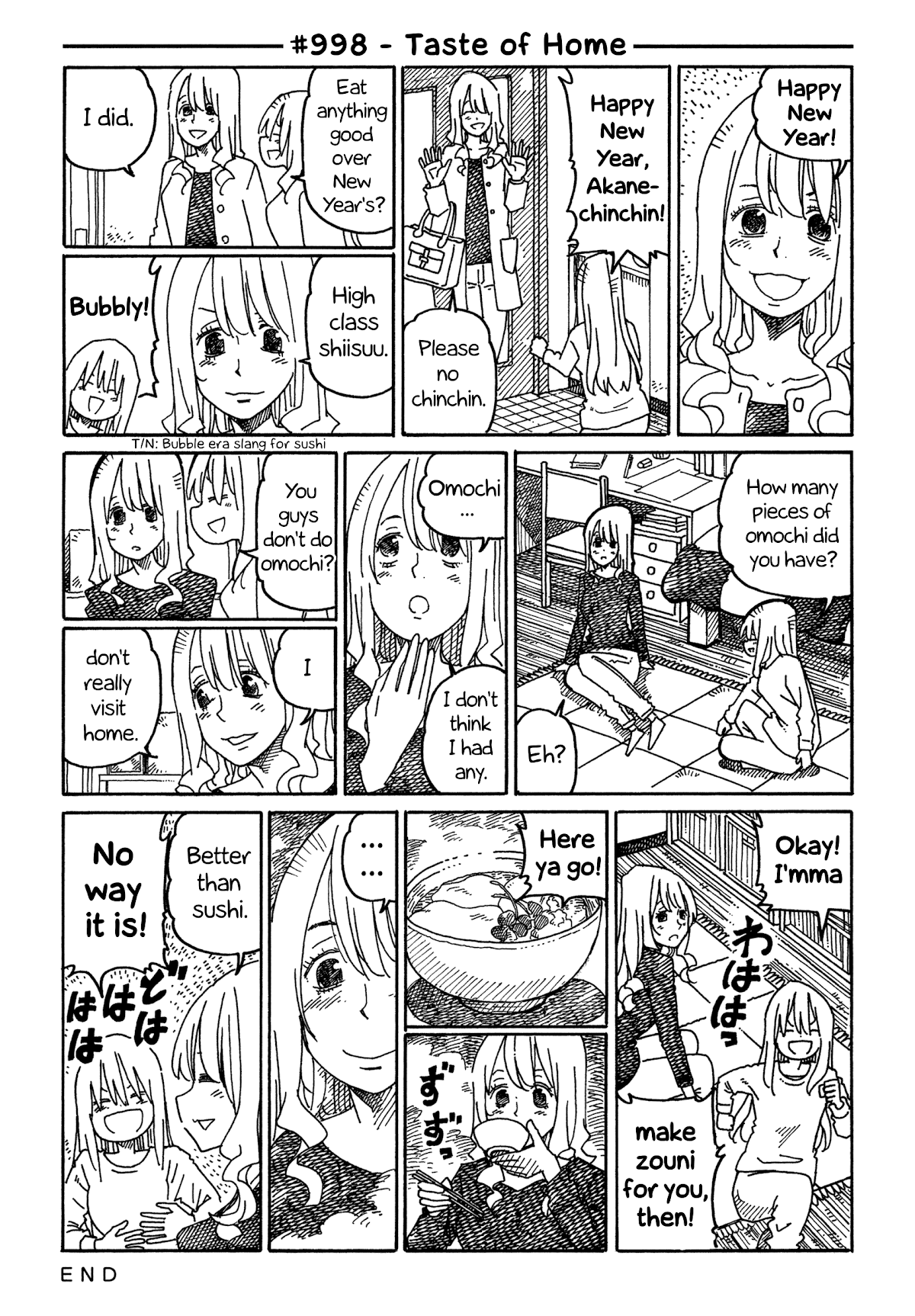 Hatarakanai Futari (The Jobless Siblings) Chapter 998 page 1 - Chapter 998: Taste of Home