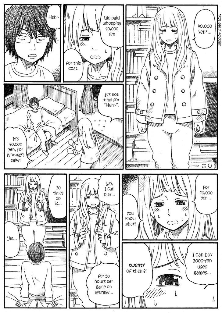 Hatarakanai Futari (Webcomic) Chapter 7 page 1 - Chapter 7