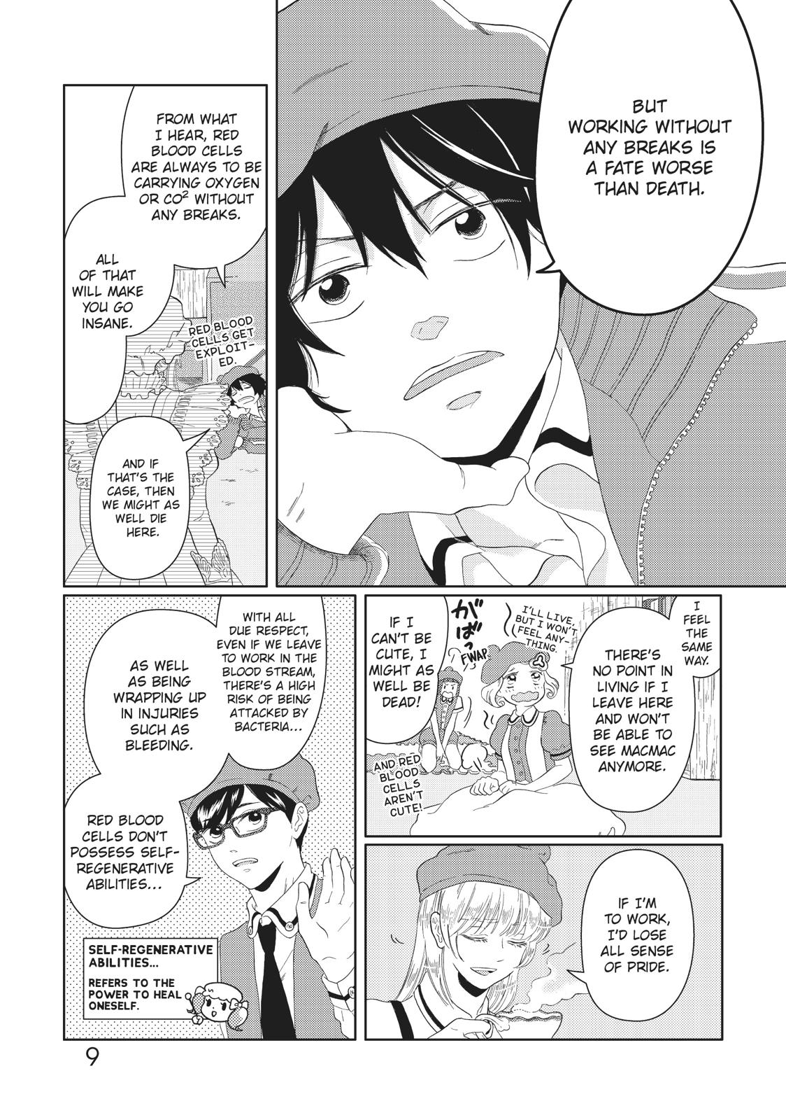 Hatarakanai Saibou Chapter 11 page 9 - Chapter 11