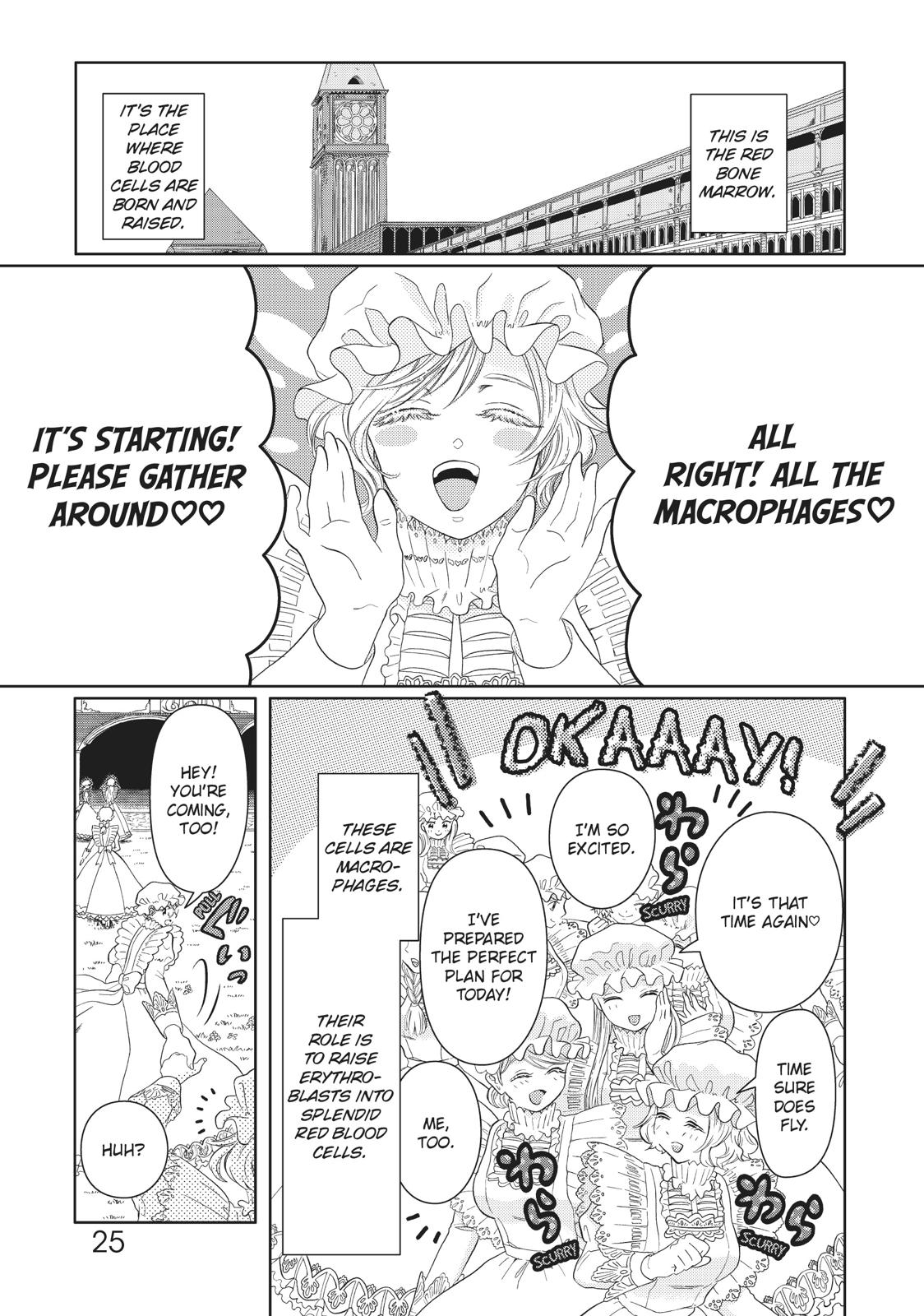Hatarakanai Saibou Chapter 12 page 1 - Chapter 12