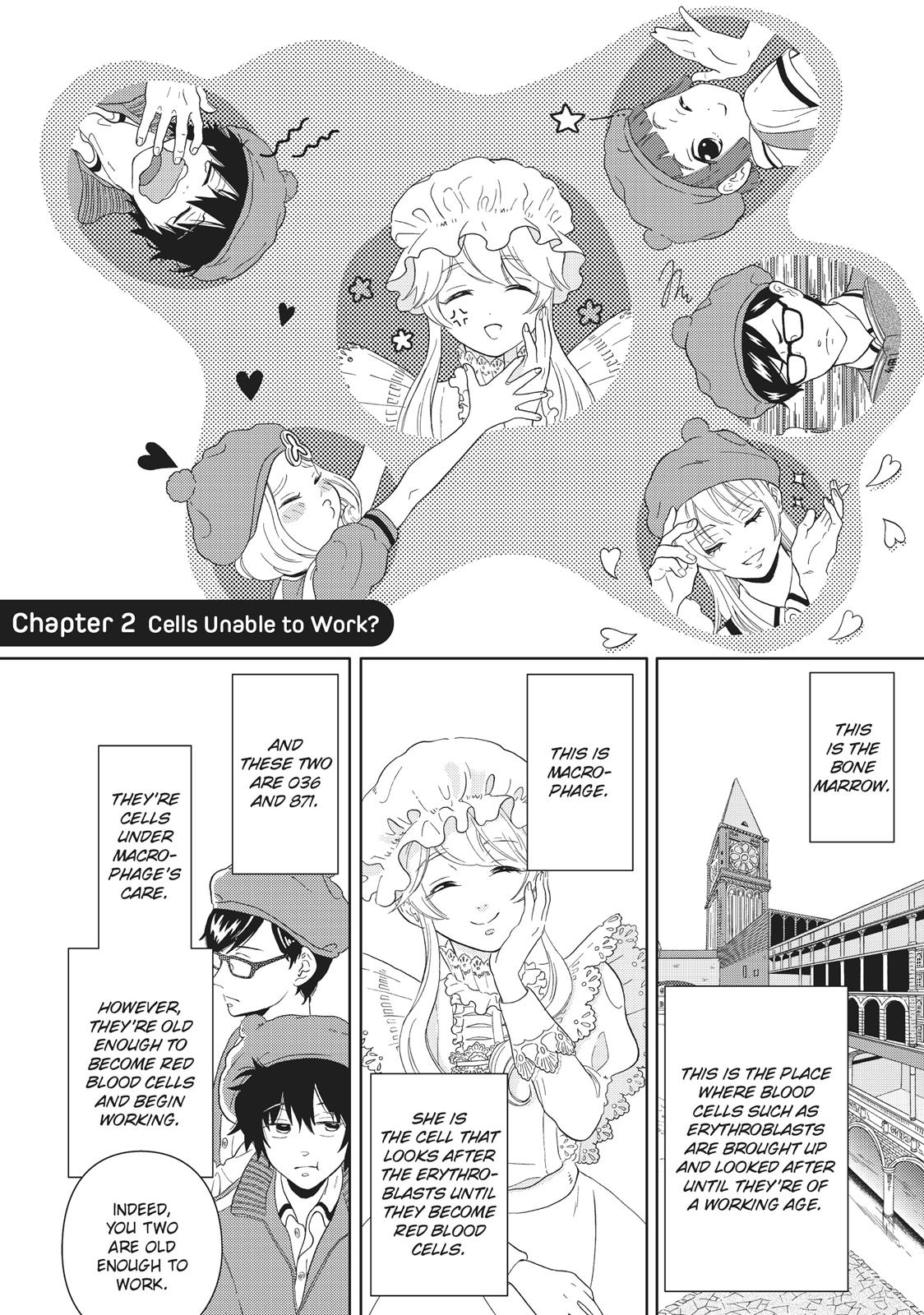 Hatarakanai Saibou Chapter 2 page 2 - Chapter 2