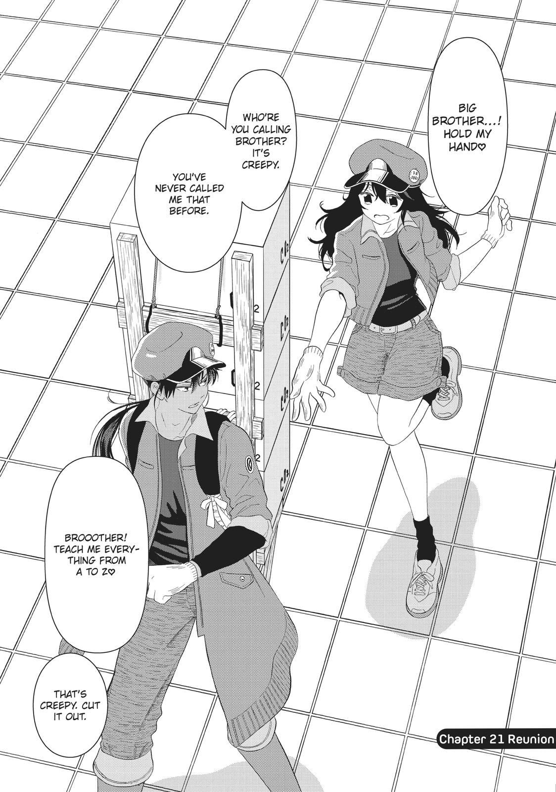 Hatarakanai Saibou Chapter 21 page 4 - Chapter 21