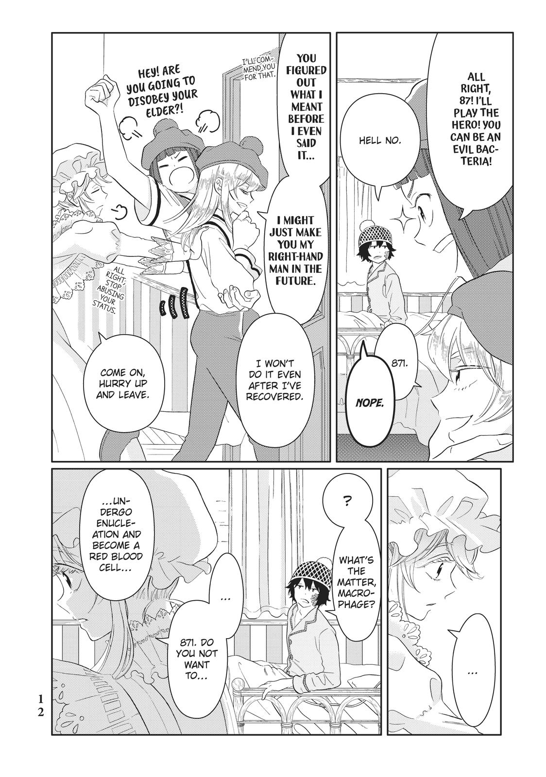 Hatarakanai Saibou Chapter 28 page 12 - Chapter 28