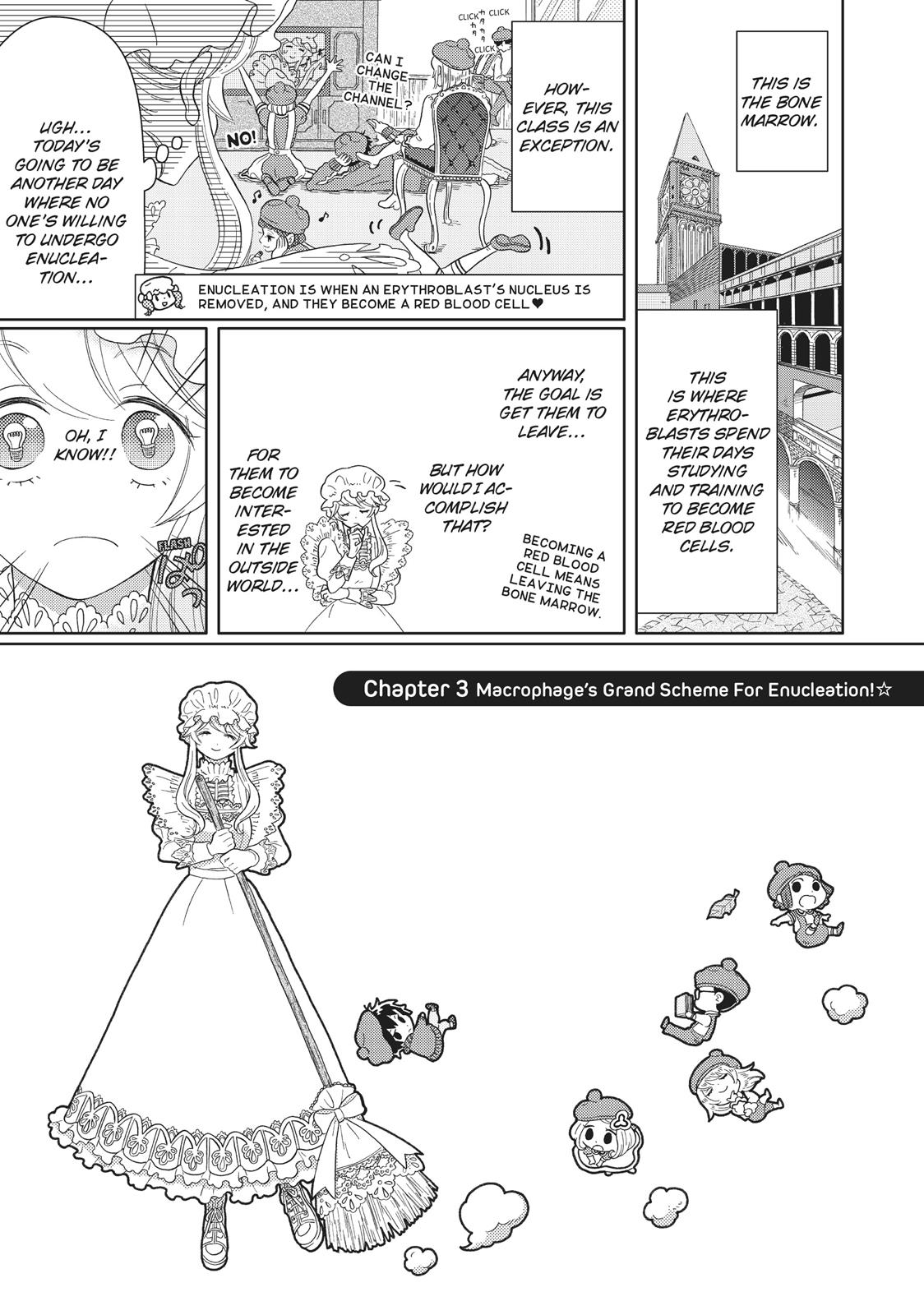 Hatarakanai Saibou Chapter 3 page 1 - Chapter 3