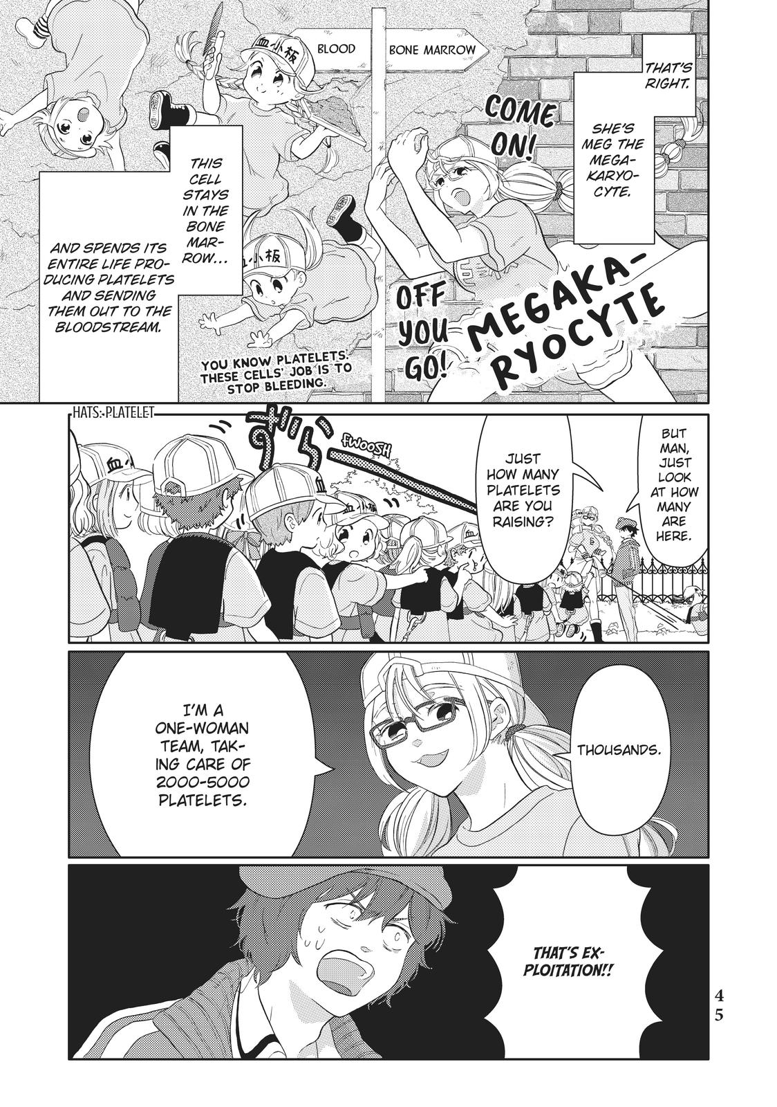 Hatarakanai Saibou Chapter 30 page 3 - Chapter 30