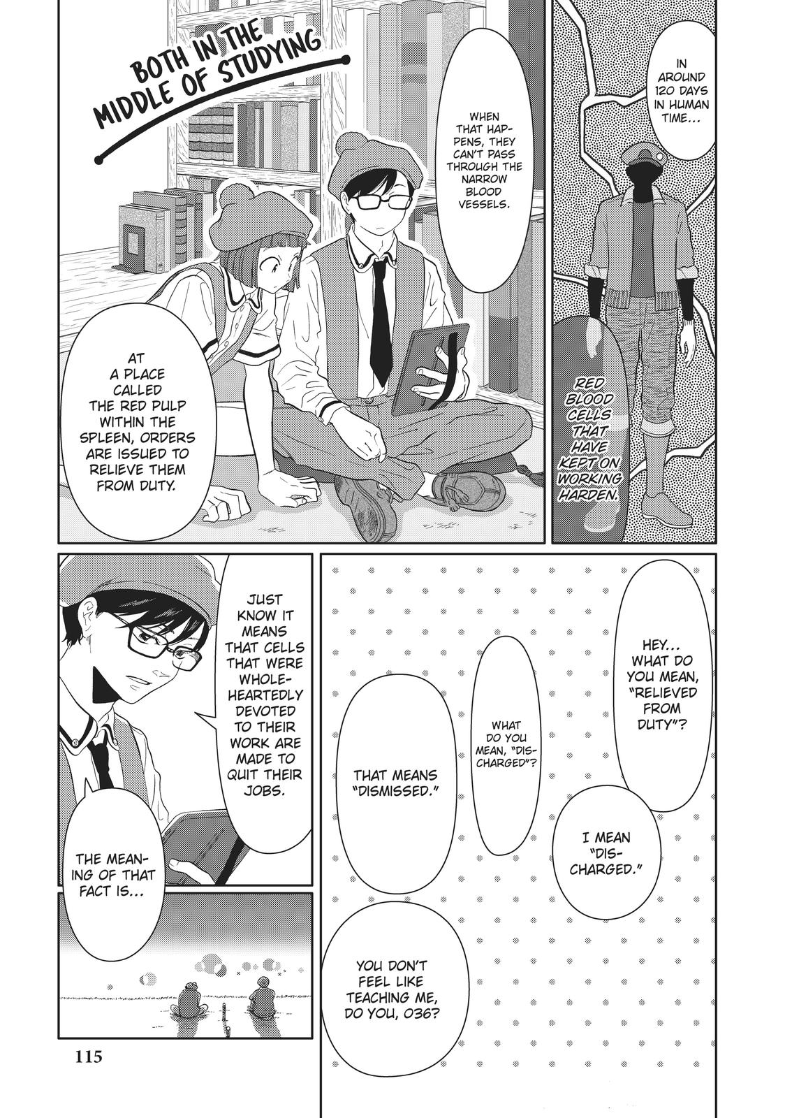 Hatarakanai Saibou Chapter 34 page 13 - Chapter 34