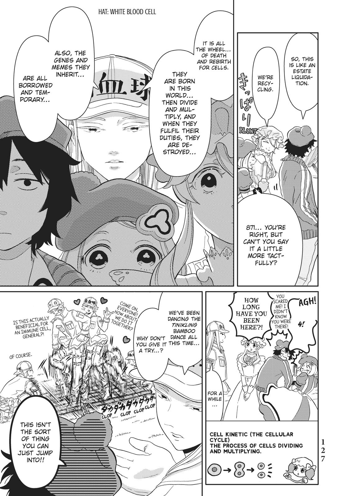 Hatarakanai Saibou Chapter 35 page 3 - Chapter 35