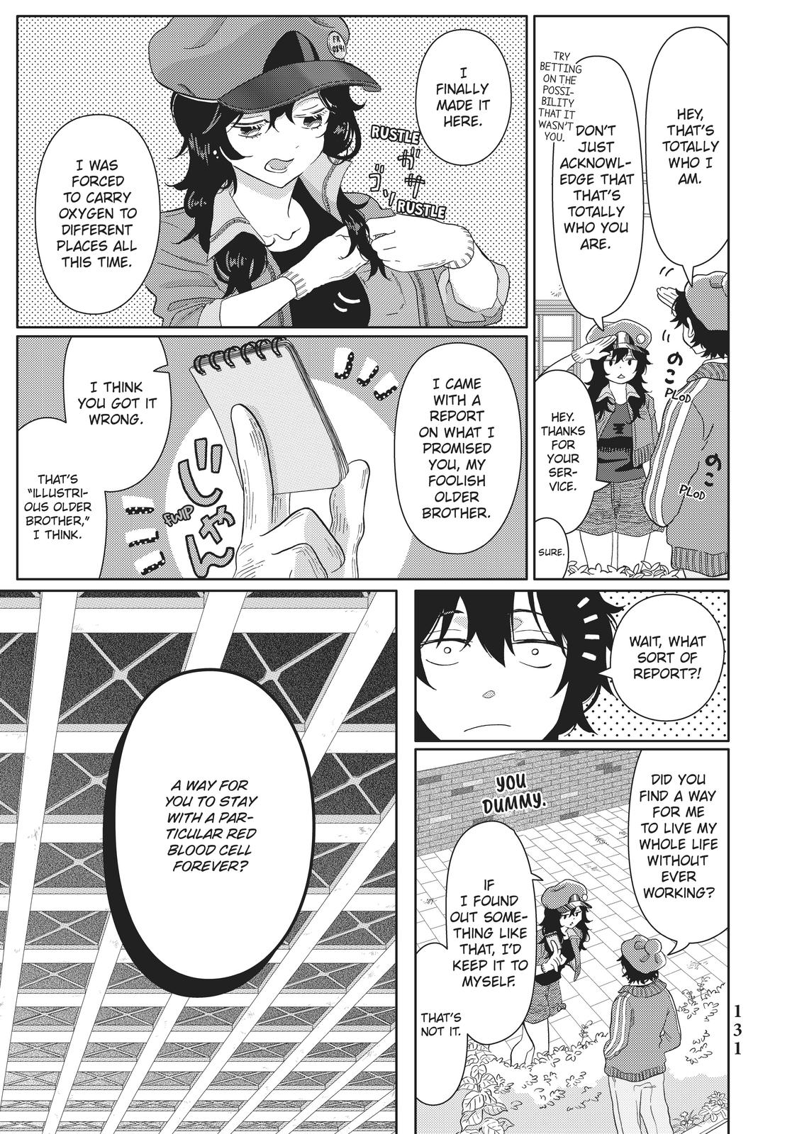 Hatarakanai Saibou Chapter 35 page 7 - Chapter 35