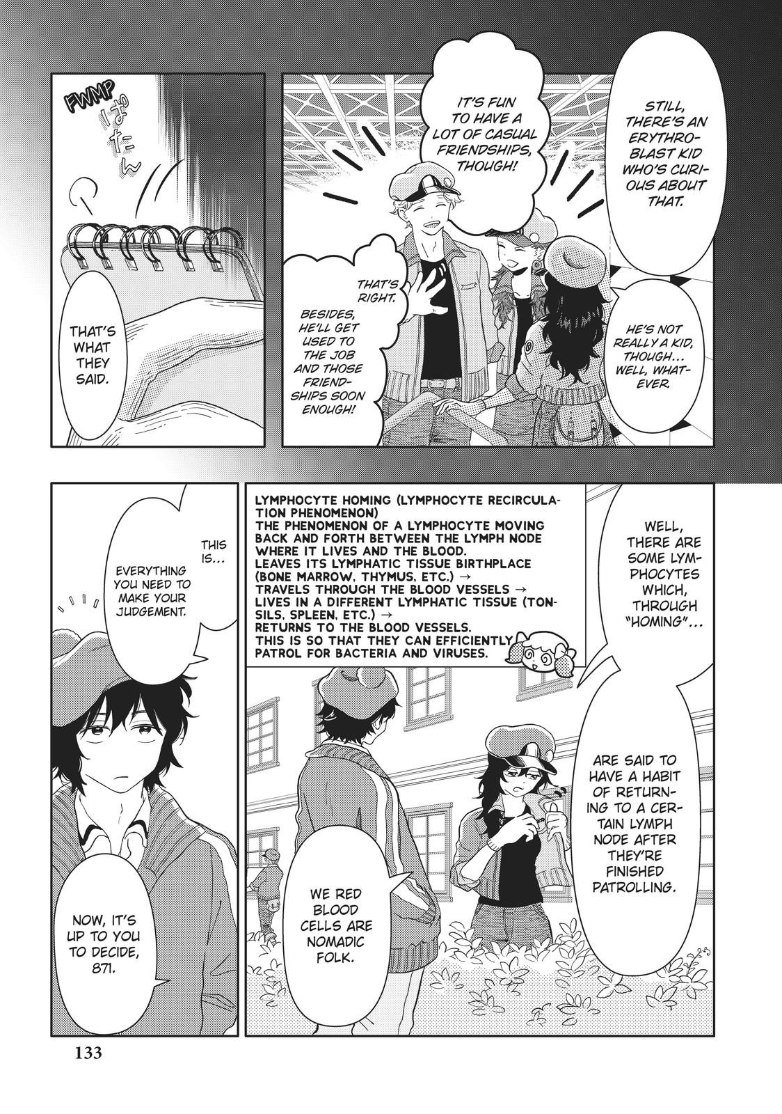 Hatarakanai Saibou Chapter 35 page 9 - Chapter 35