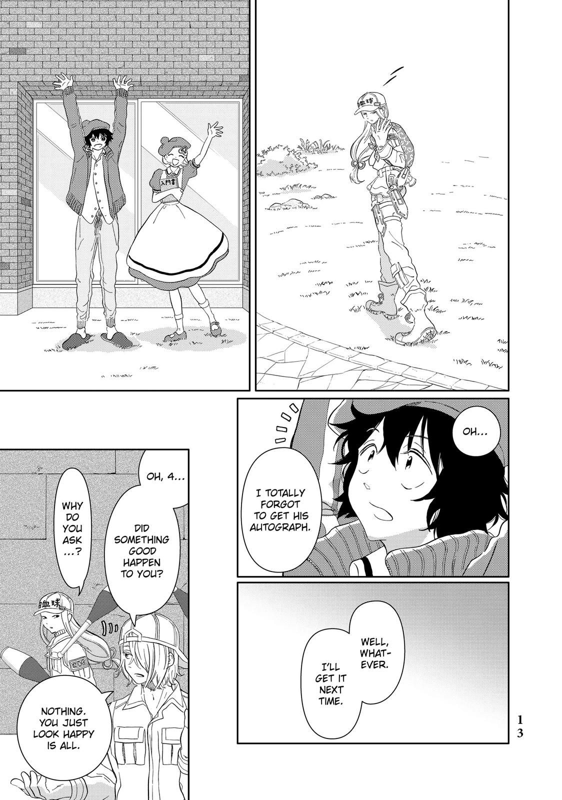 Hatarakanai Saibou Chapter 38 page 13 - Chapter 38
