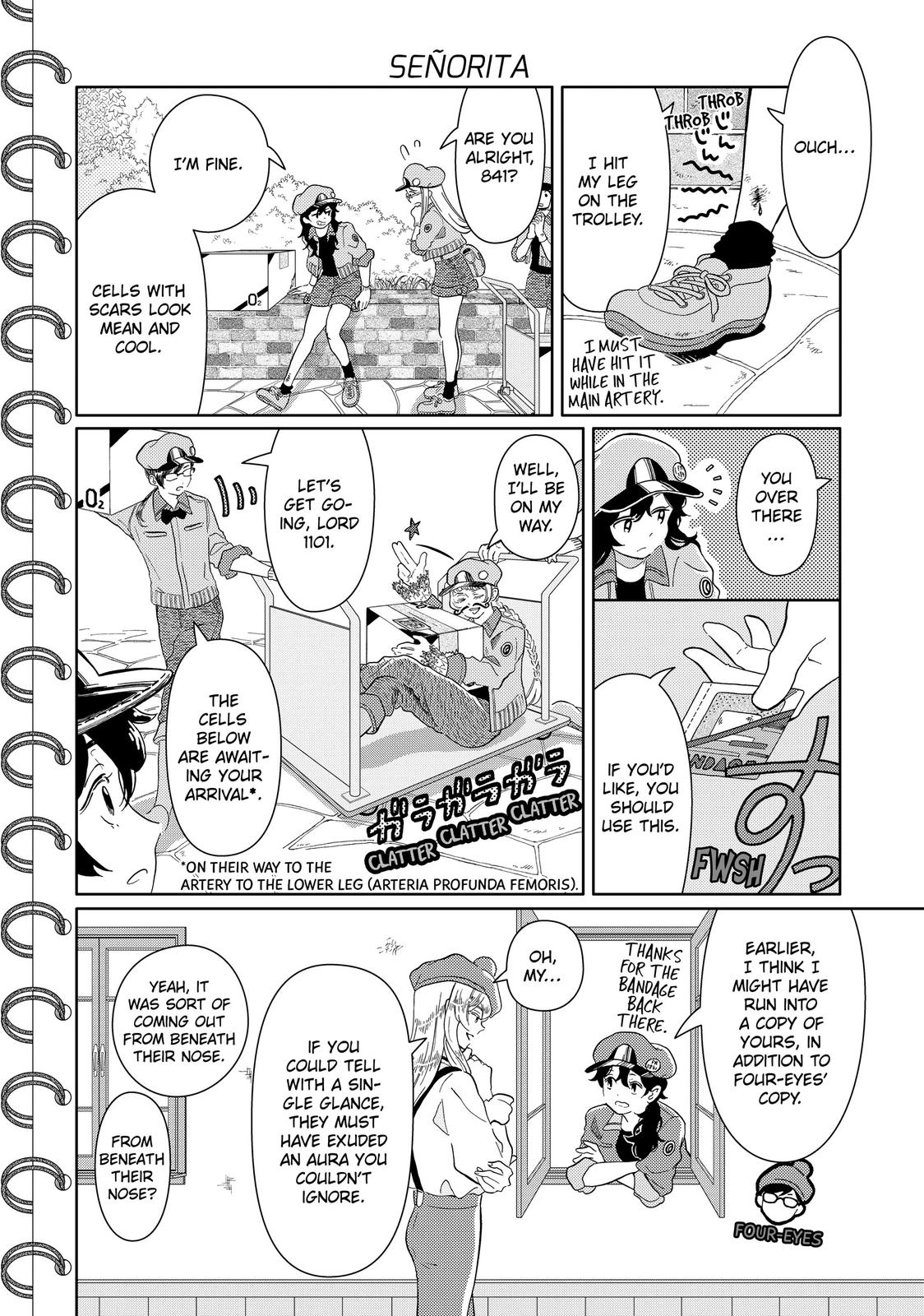 Hatarakanai Saibou Chapter 40 page 6 - Chapter 40