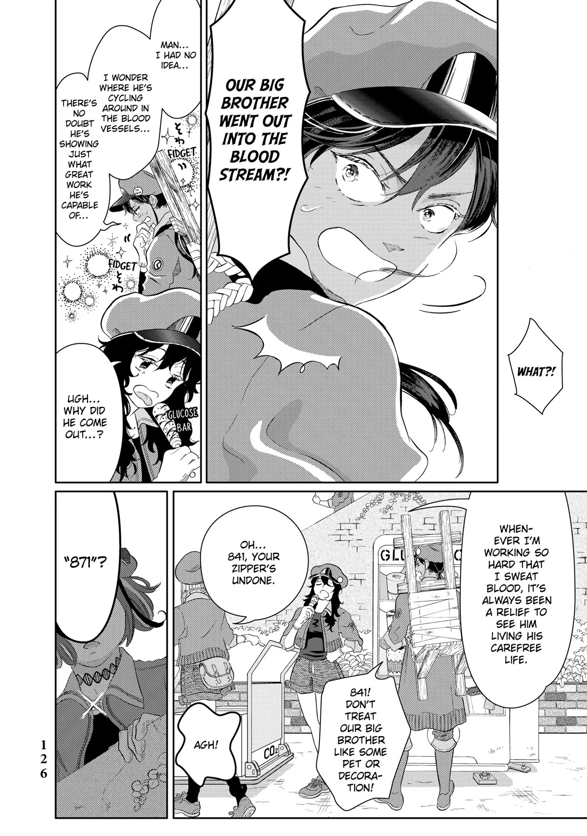 Hatarakanai Saibou Chapter 45 page 4 - Chapter 45