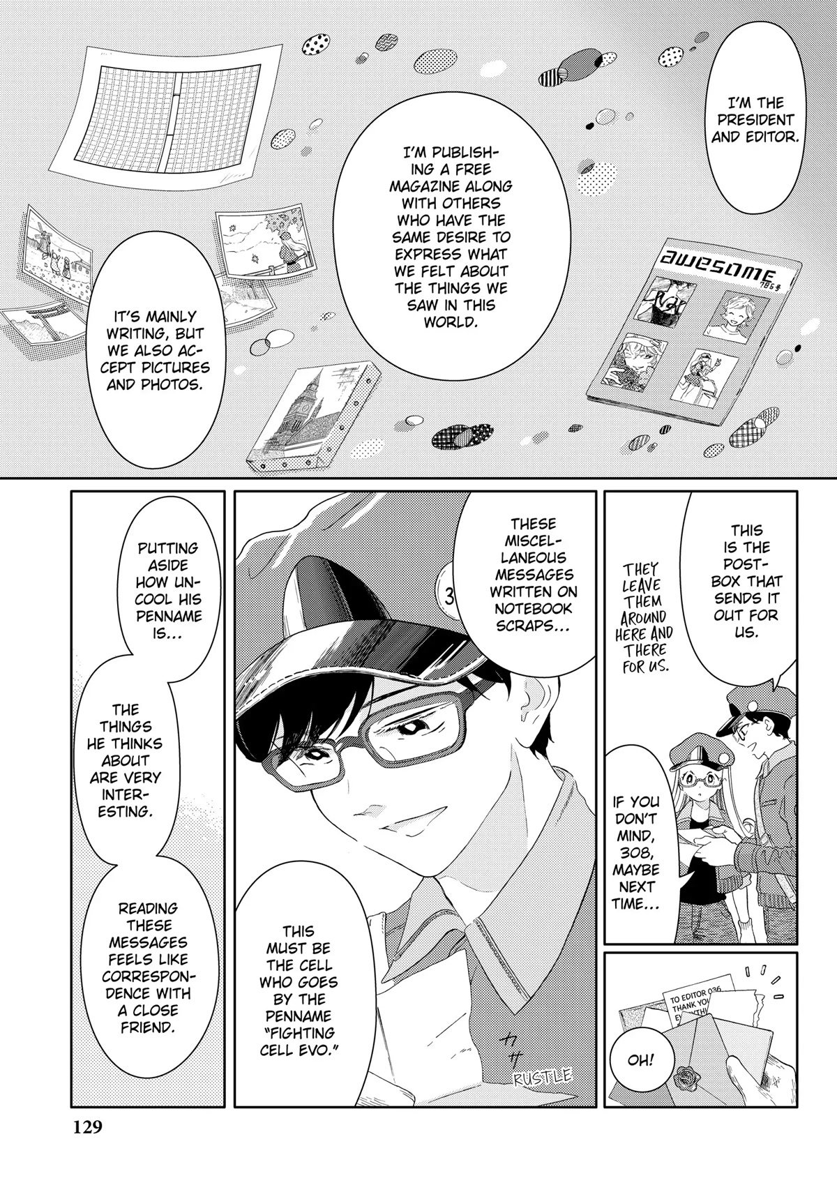 Hatarakanai Saibou Chapter 45 page 7 - Chapter 45