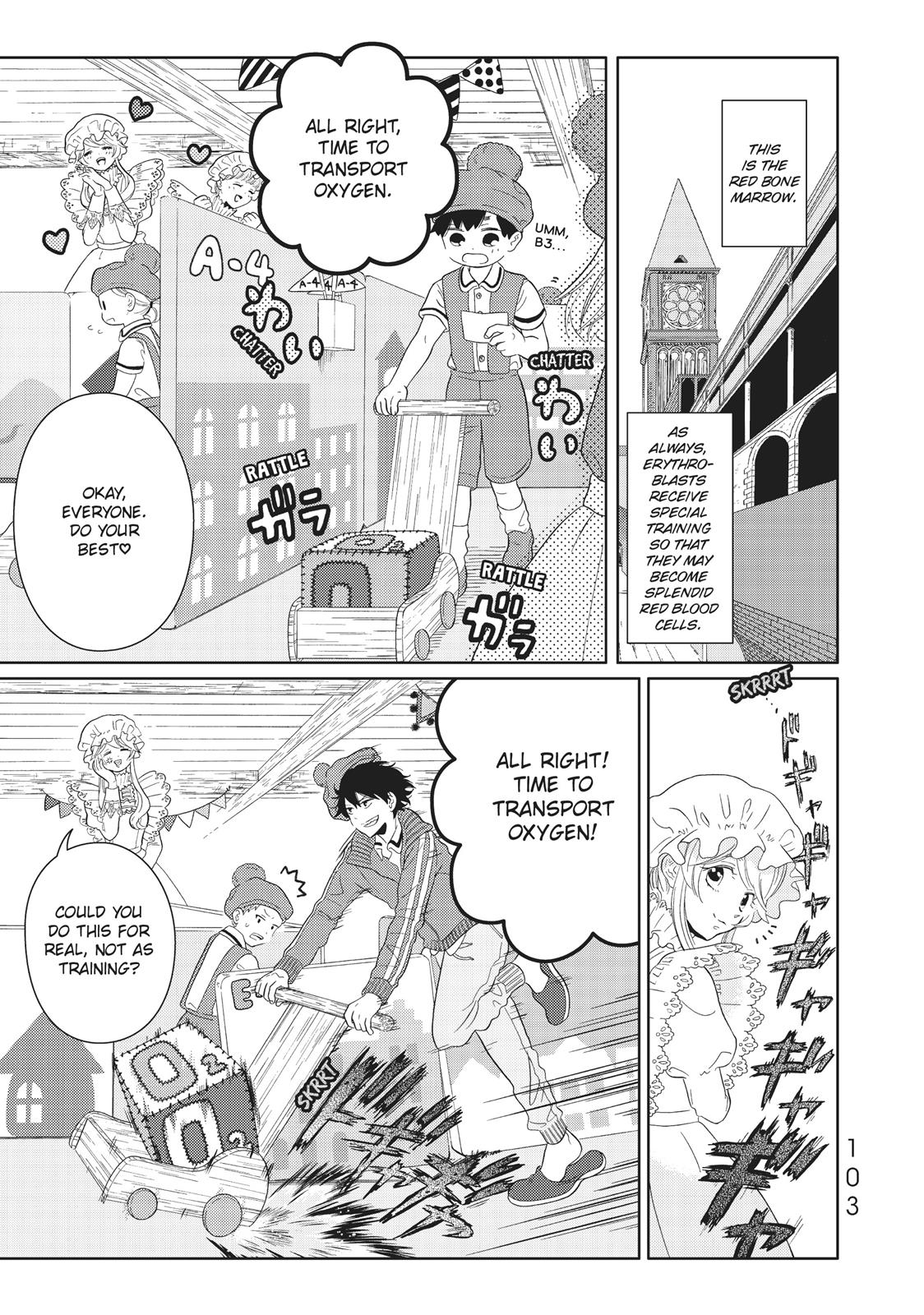 Hatarakanai Saibou Chapter 8 page 1 - Chapter 8