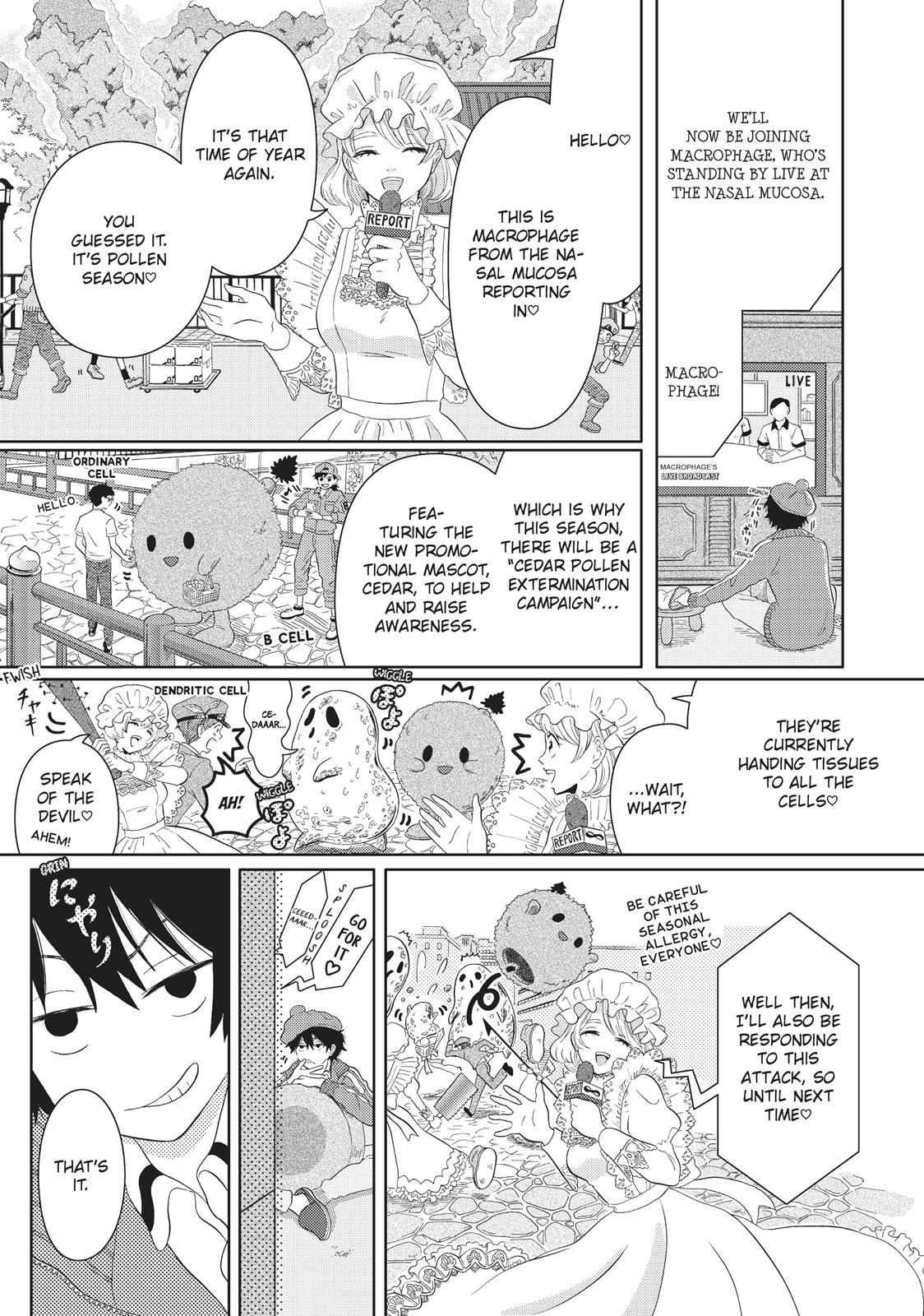 Hatarakanai Saibou Chapter 9 page 1 - Chapter 9