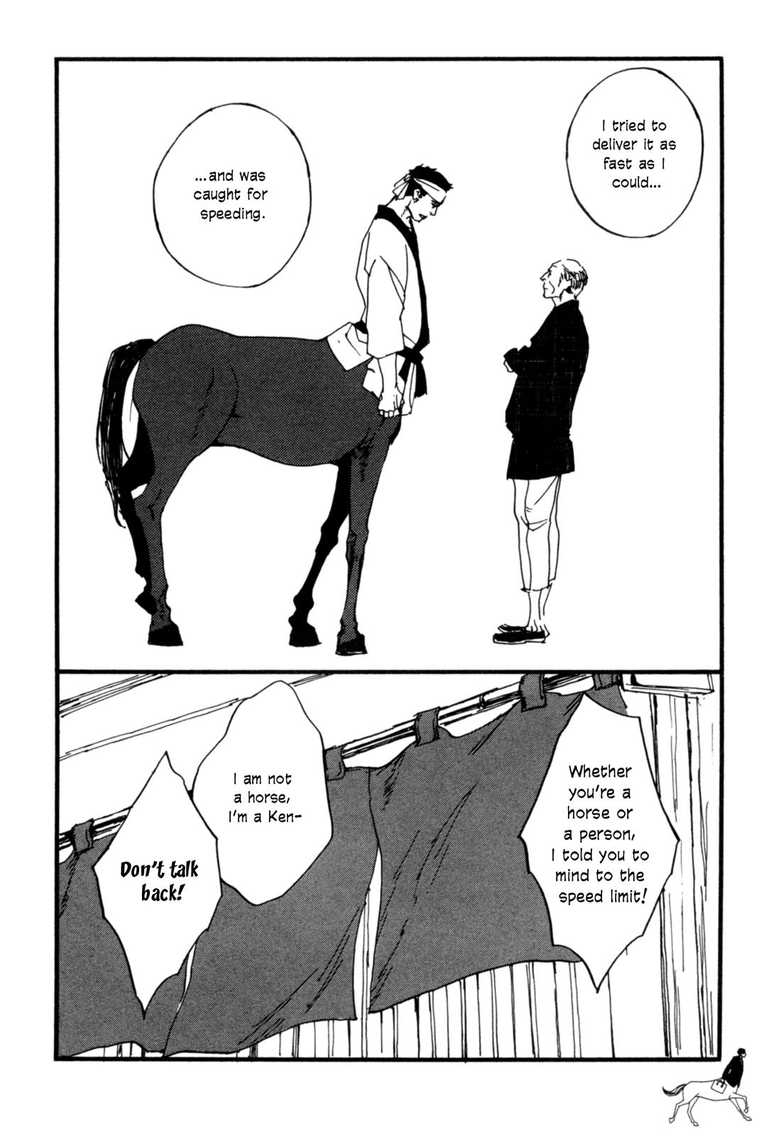 Hatarake, Kentauros! Chapter 5 page 2 - Chapter 5: Apprentice Soba Maker