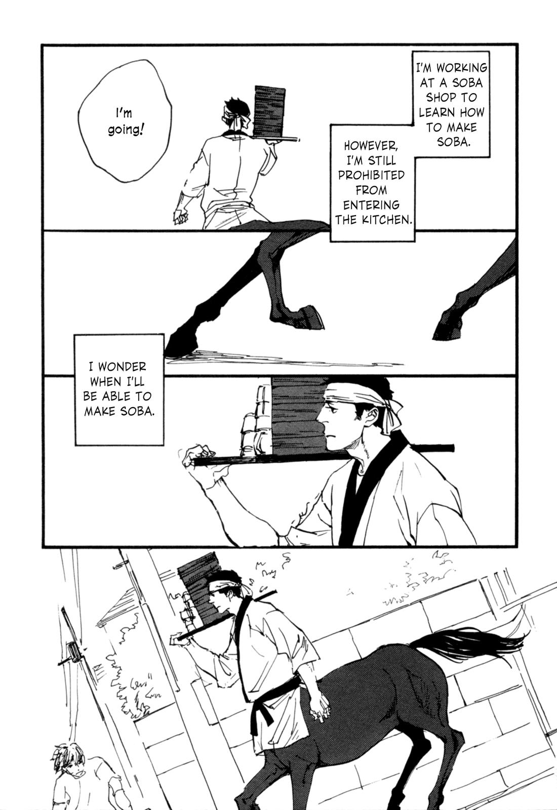 Hatarake, Kentauros! Chapter 5 page 5 - Chapter 5: Apprentice Soba Maker