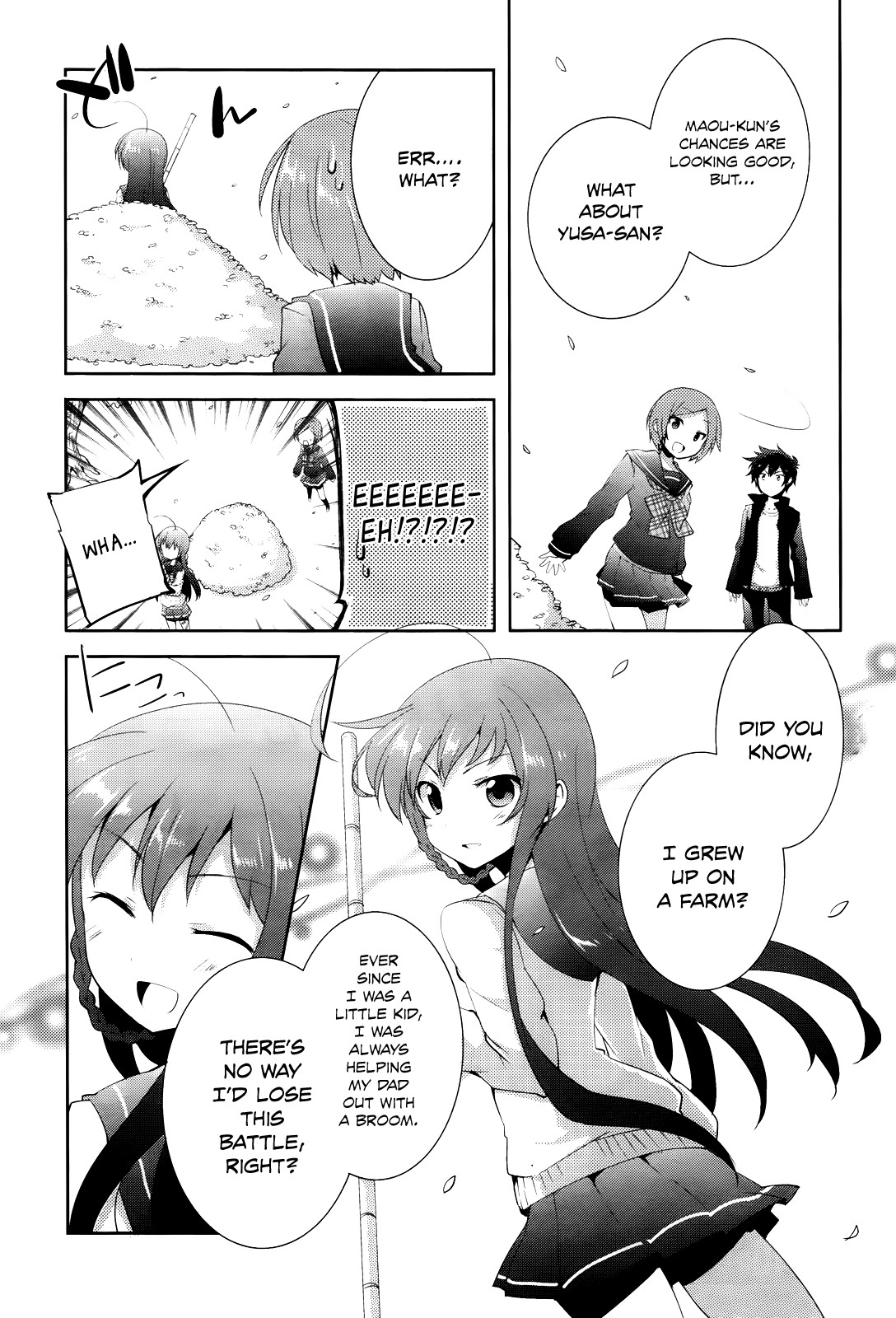 Hataraku Maou-sama! High School! Chapter 3 page 14 - Chapter 3