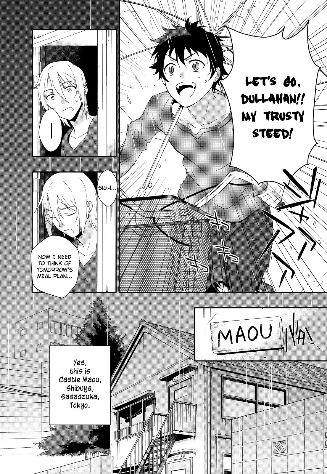 Hataraku Maou-sama! Chapter 1 page 19 - Chapter 1: Maou works part time at Sasadzuka