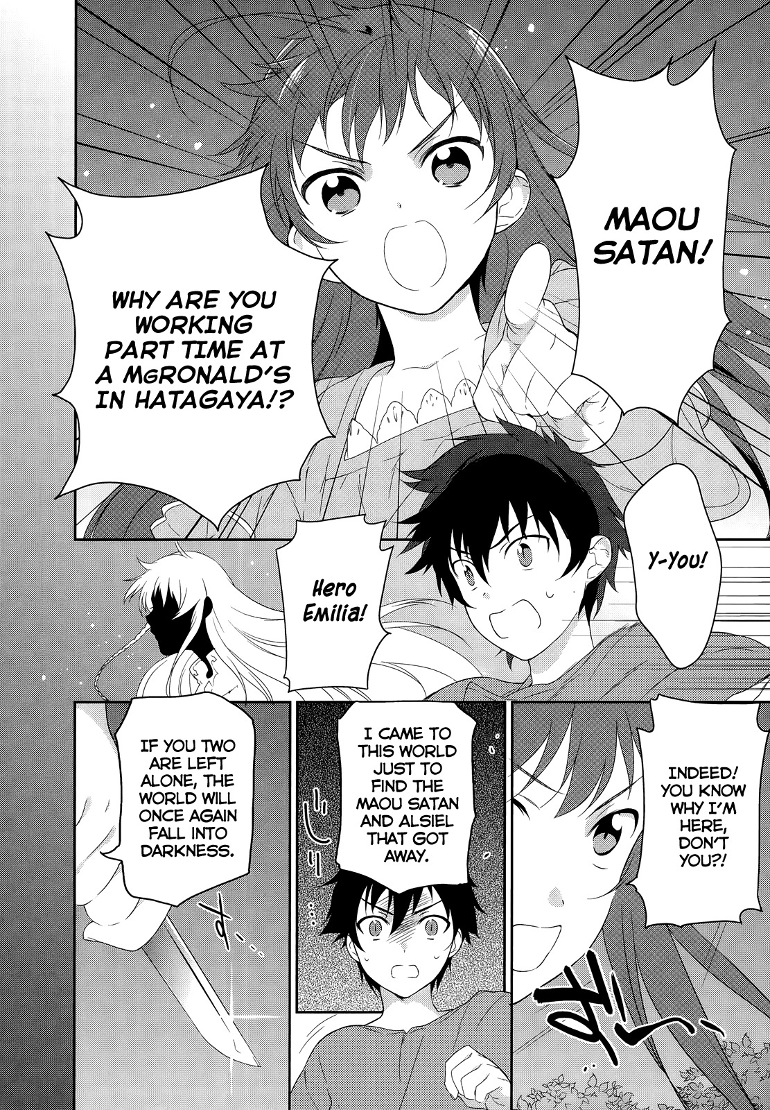 Hataraku Maou-sama! Chapter 1 page 27 - Chapter 1: Maou works part time at Sasadzuka