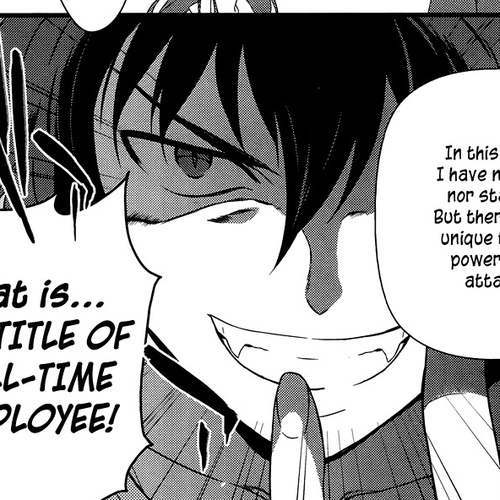 Hataraku Maou-sama! Chapter 1: Maou works part time at Sasadzuka cover