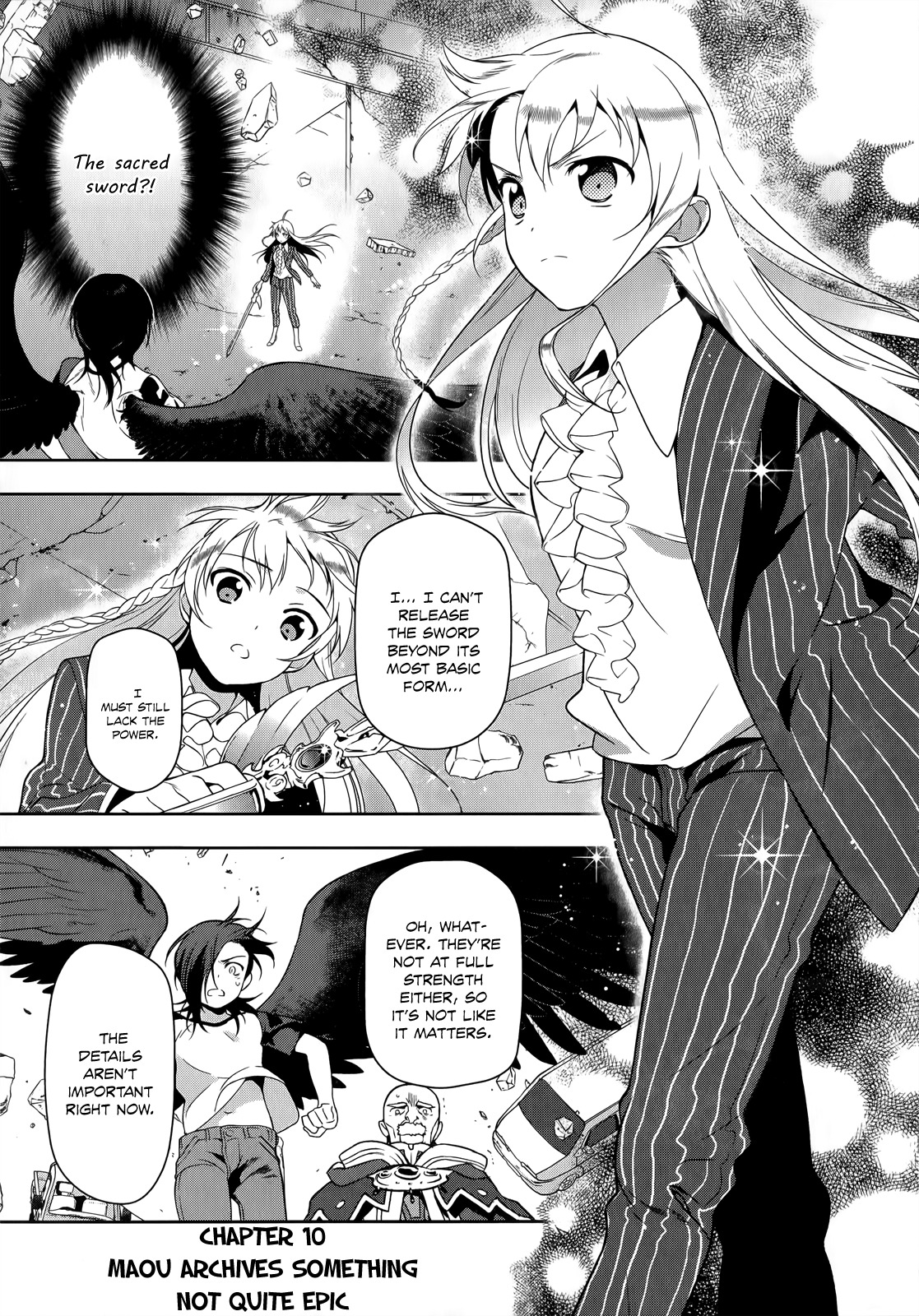 Hataraku Maou-sama! Chapter 10 page 2 - Chapter 10: Maou Achieves Something Simple