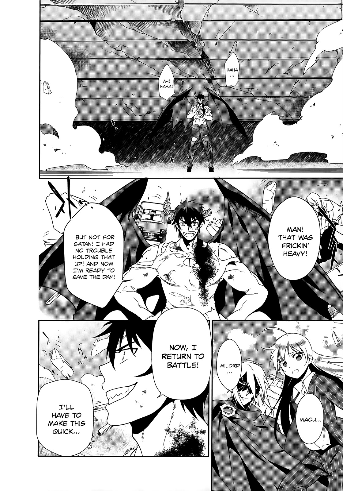 Hataraku Maou-sama! Chapter 10 page 21 - Chapter 10: Maou Achieves Something Simple