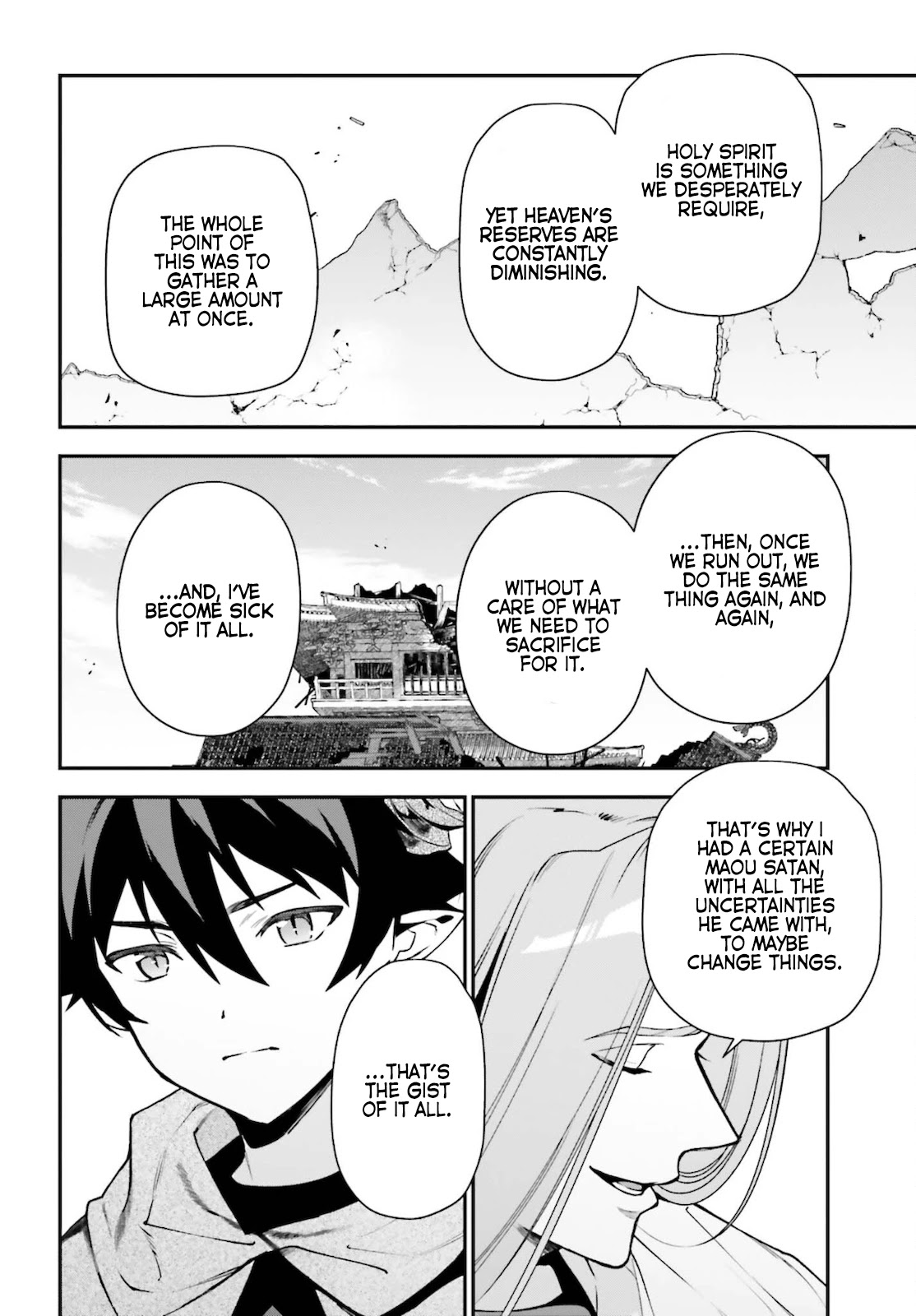 Hataraku Maou-sama! Chapter 100 page 12 - Chapter 100